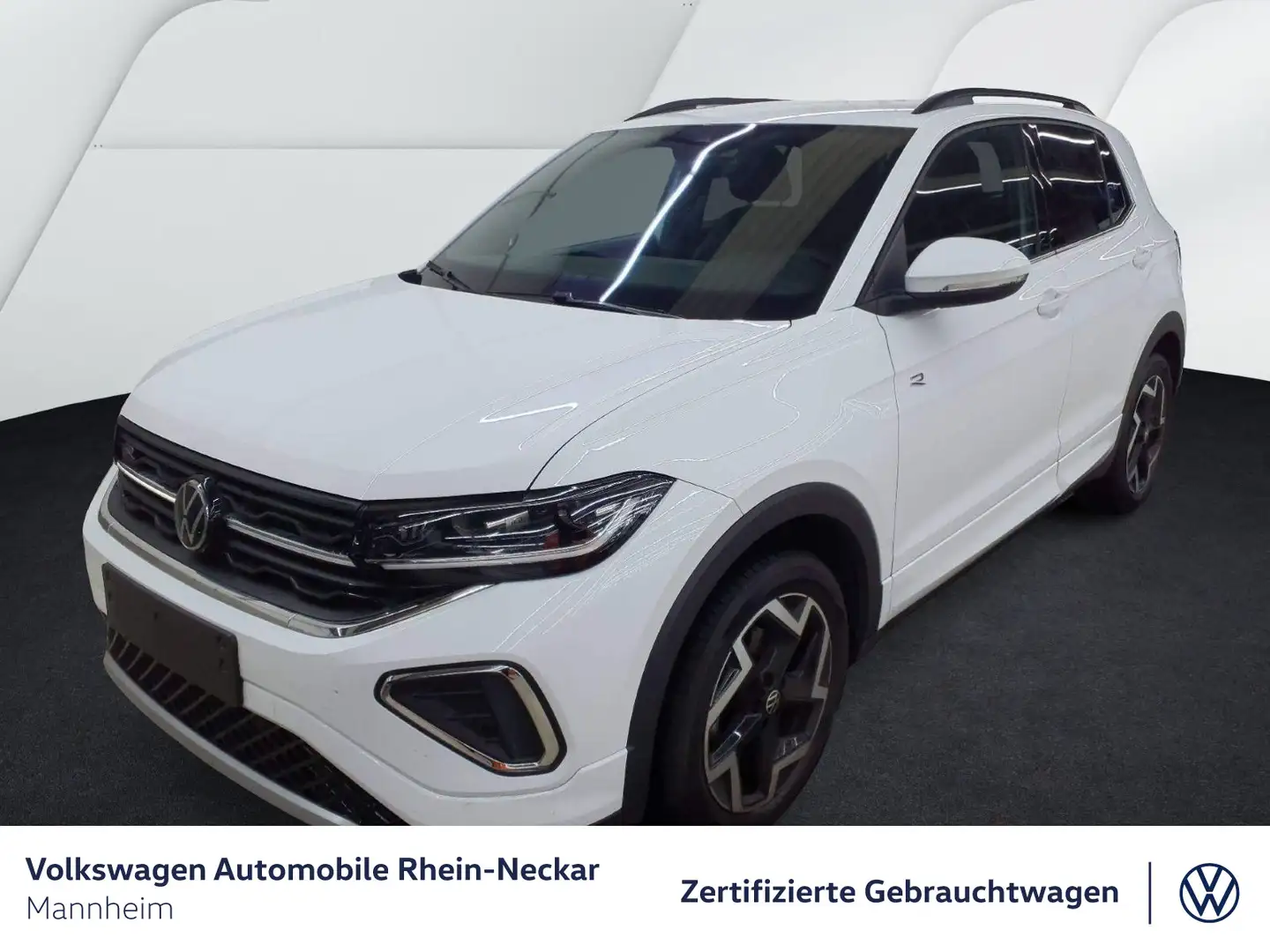 Volkswagen T-Cross 1.5 TSI R-Line DSG Navi AHK Kamera uvm Weiß - 2