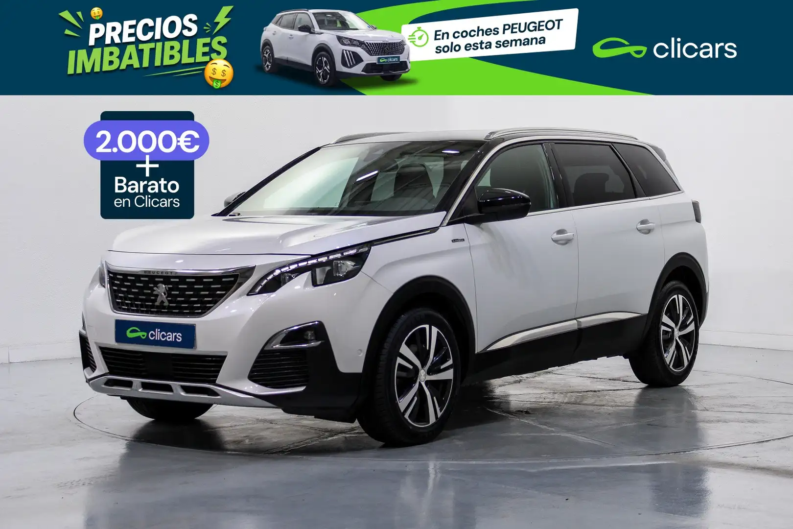 Peugeot 5008 1.2 PureTech S&S GT Line 130 Blanco - 1