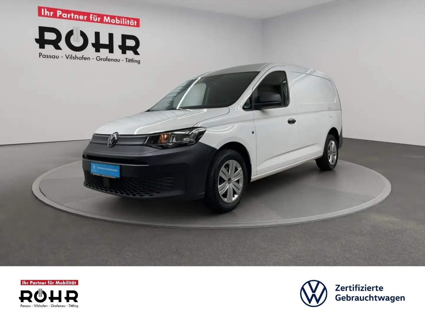 Volkswagen Caddy Cargo Basis Maxi (AHK.DAB+.GRA) 2.0 TDI DSG Weiß - 1
