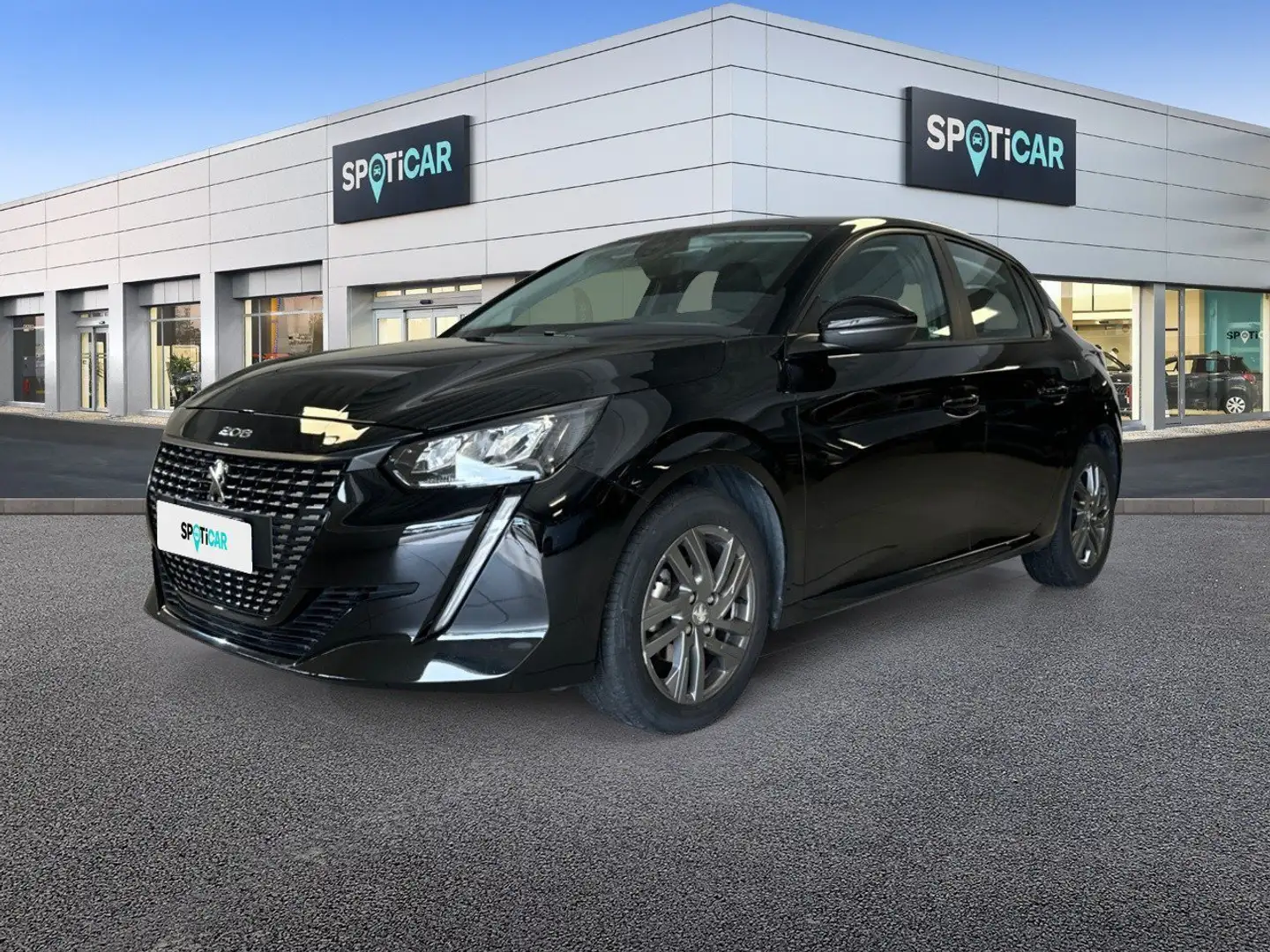Peugeot 208 Active Pack PureTech 75 S/S Noir - 1