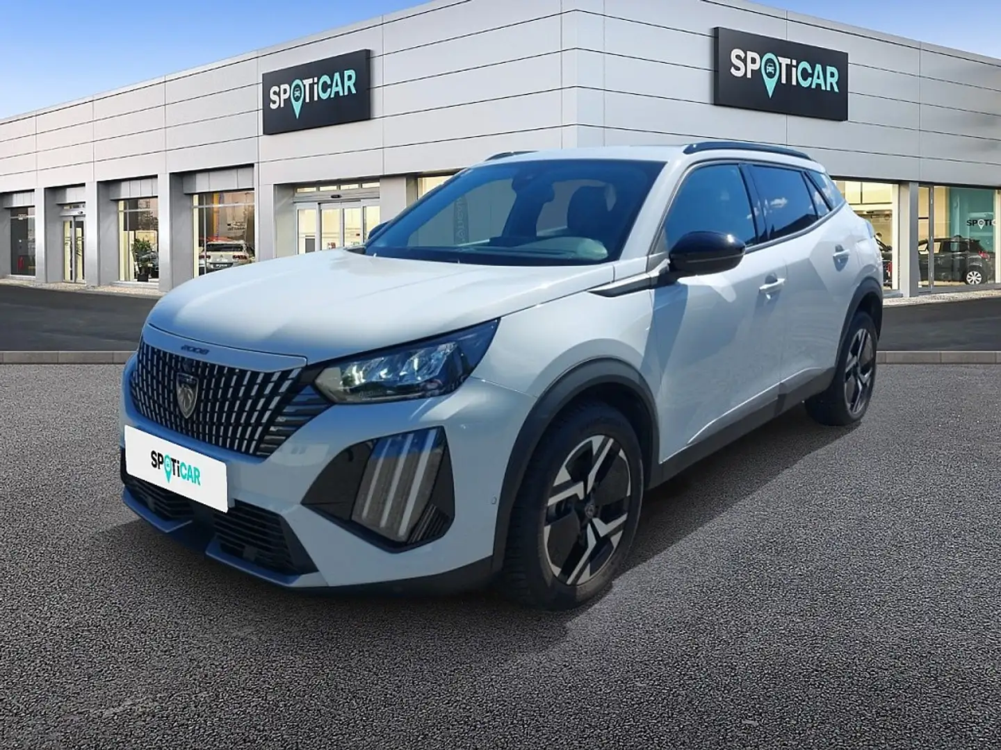 Peugeot 2008 PureTech 100 S&S Allure 6-Gang-Manuell Weiß - 1