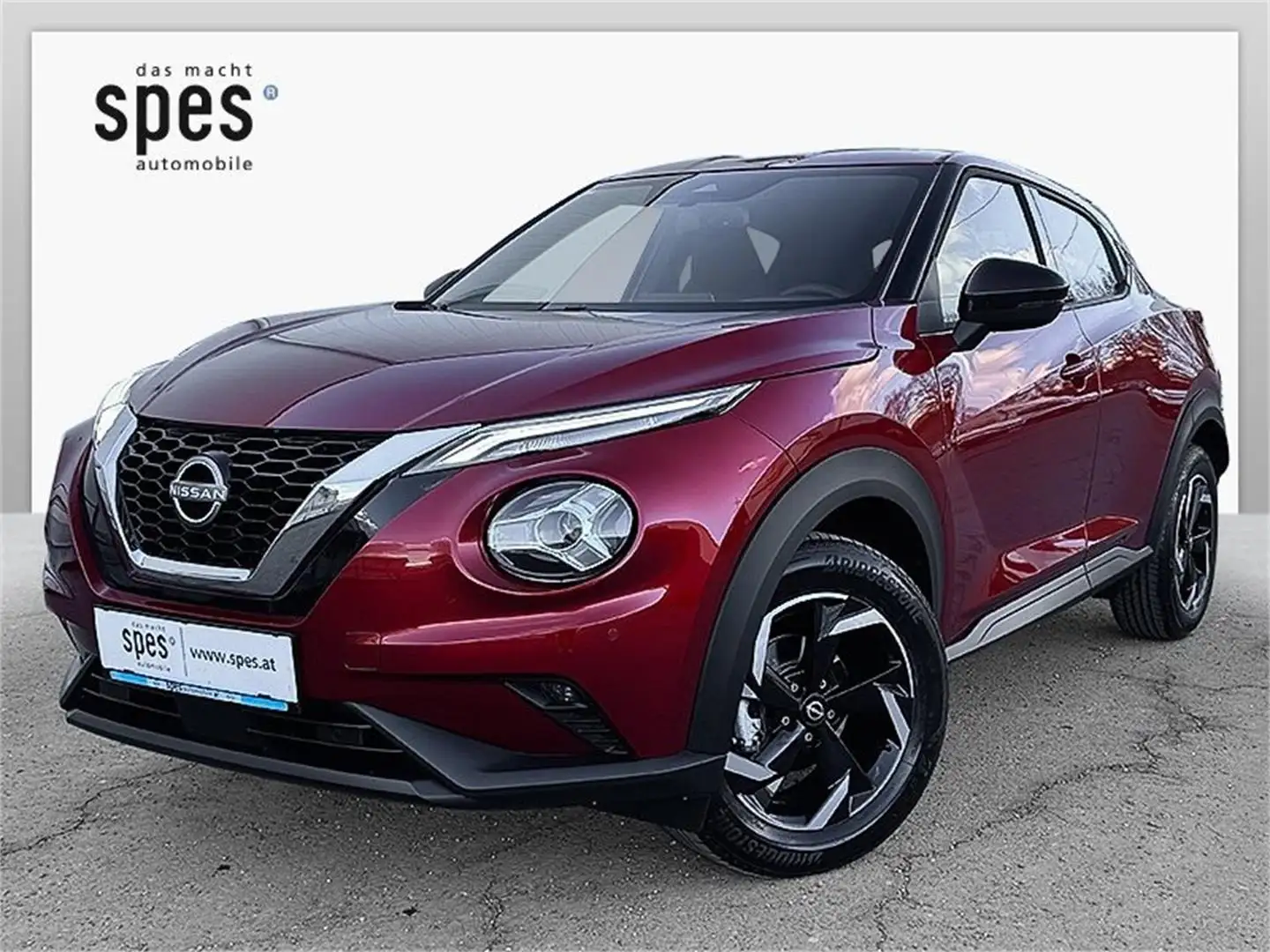 Nissan Juke 1,0 DIG-T N-Connecta DCT Rouge - 2