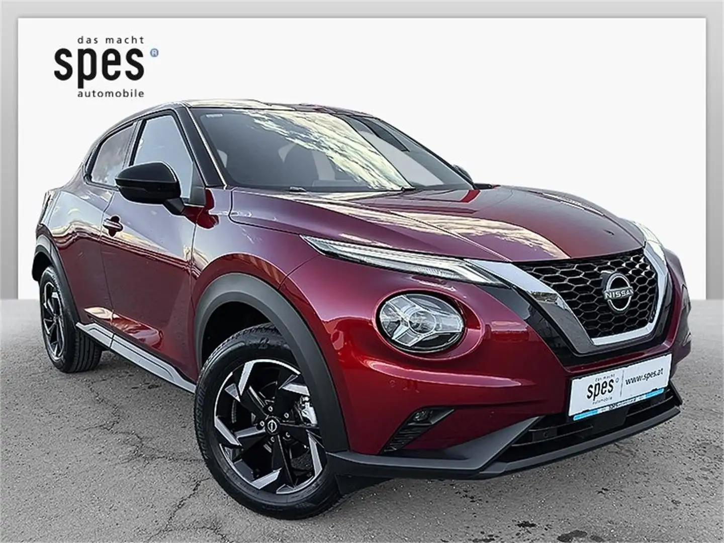 Nissan Juke 1,0 DIG-T N-Connecta DCT Rouge - 1