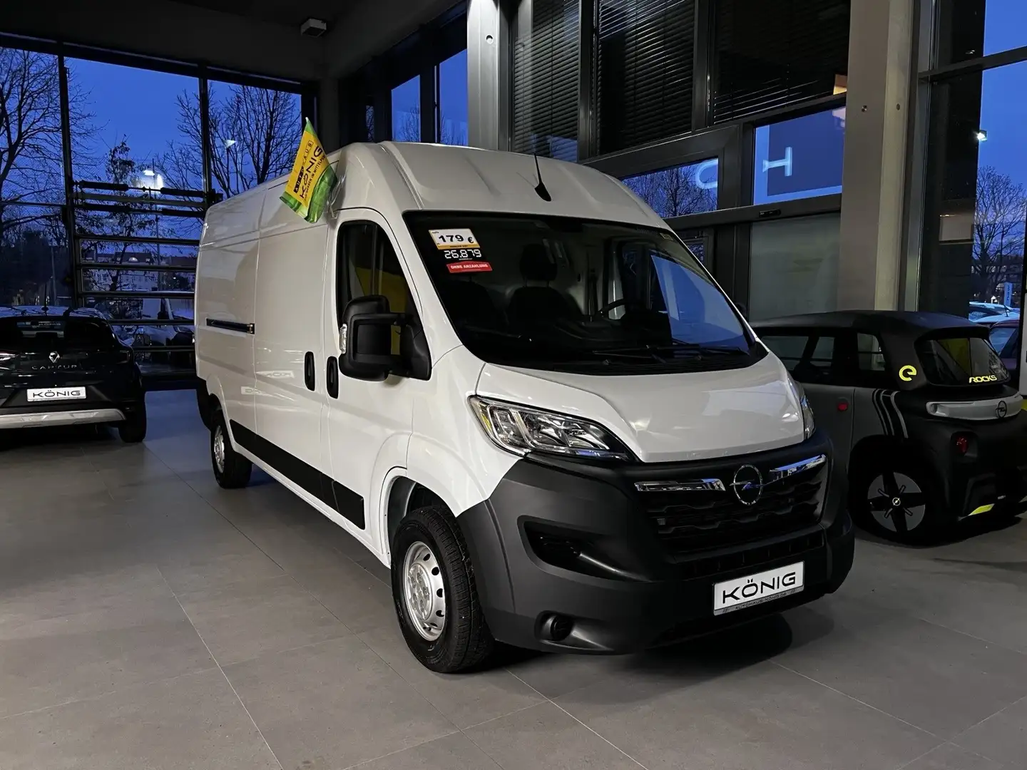 Opel Movano Cargo 3,5t L3H2 140 2,2 Diesel Euro 6.4 Blanc - 1