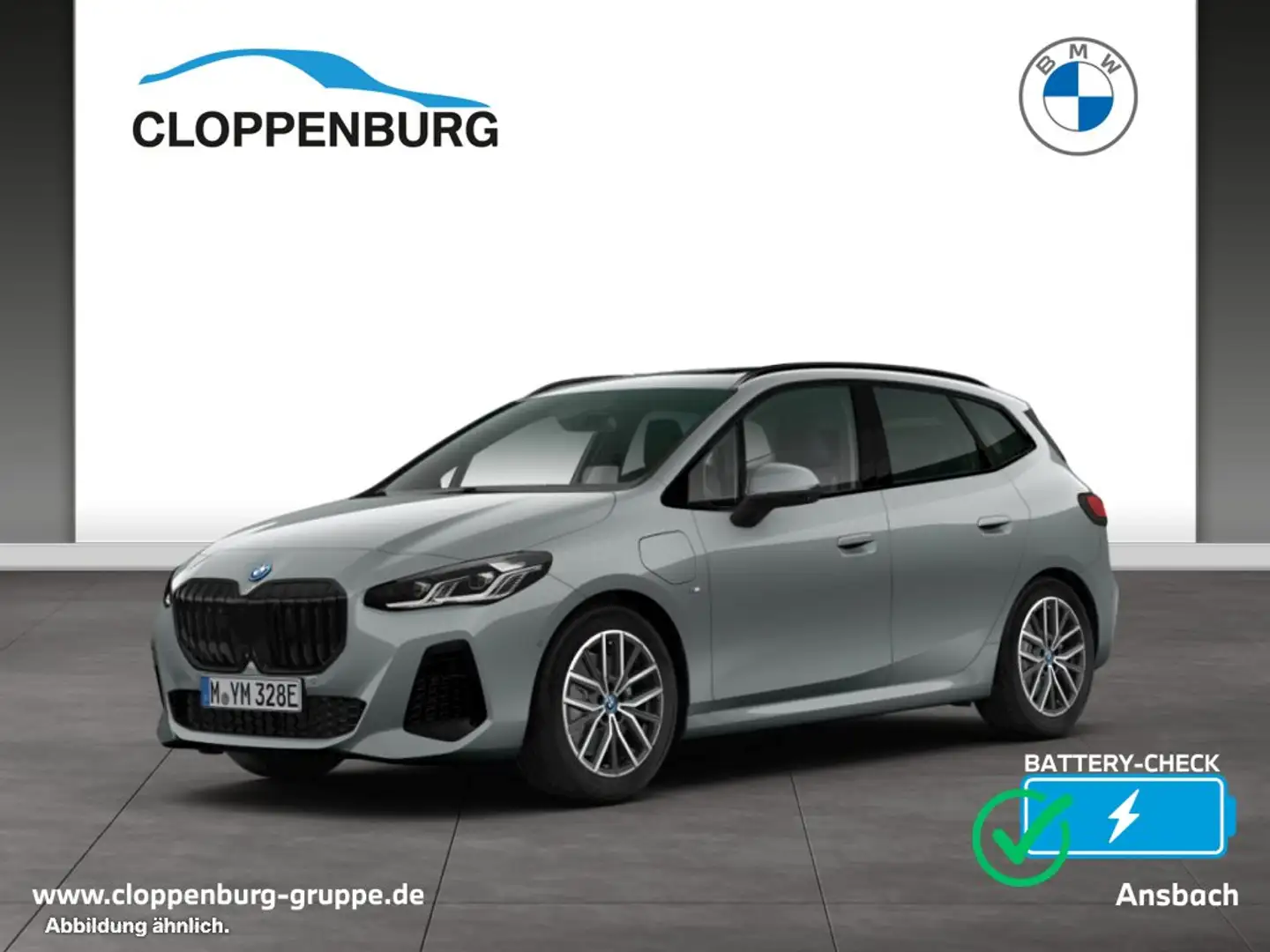 BMW 230 e xDrive Active Tourer M Sportpaket Head-Up Gris - 1