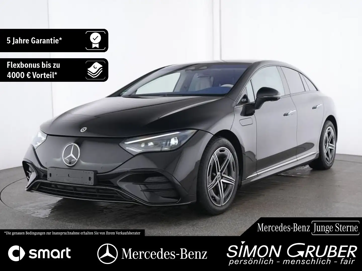 Mercedes-Benz EQE 500 4M AMG Airmatic Pano Massage Sitzklima Schwarz - 1