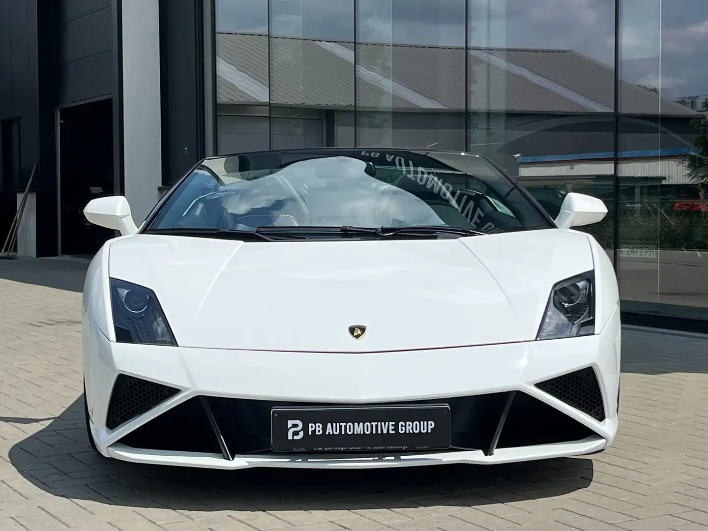 Lamborghini Gallardo Spyder 5.2i V10 40v LP560-4 E-gear 1ste Eigenaar Wit - 2