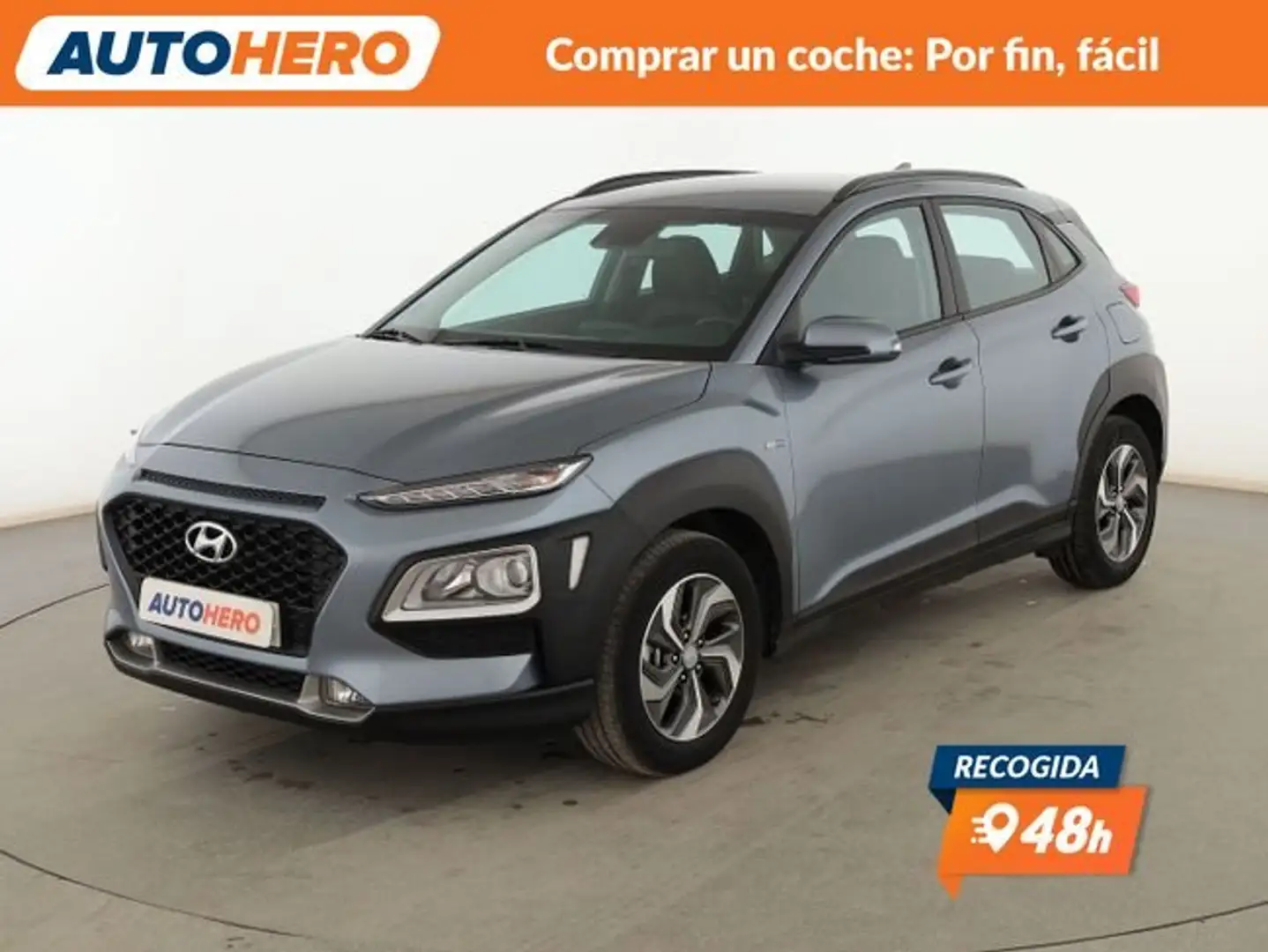 Hyundai KONA 1.6 Hybrid Klass 2WD Gris - 1