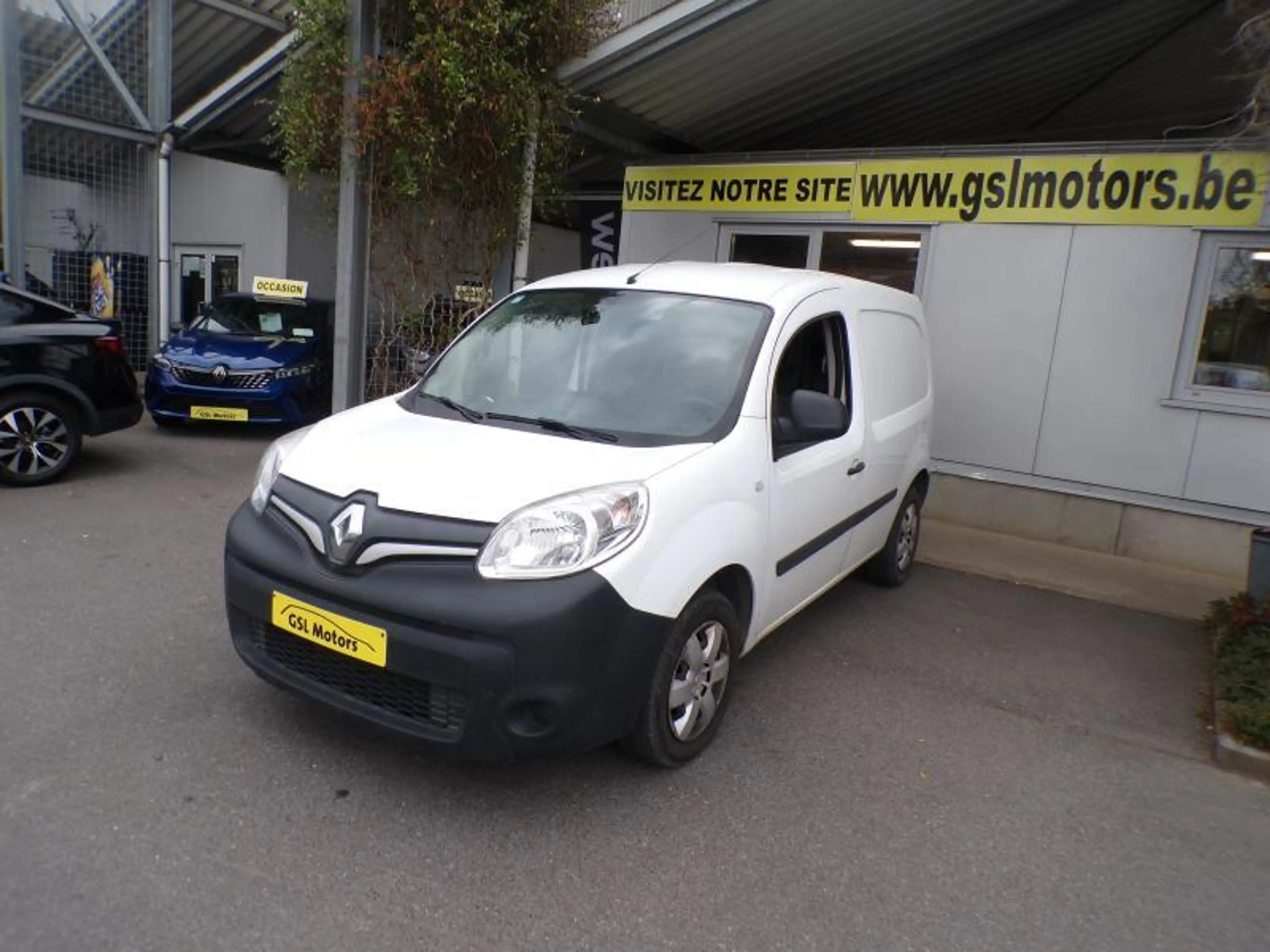 Renault Kangoo 1.5dCi 80cv Blanc 2pl. 09/19 Clim GPS Bluetooth CD
