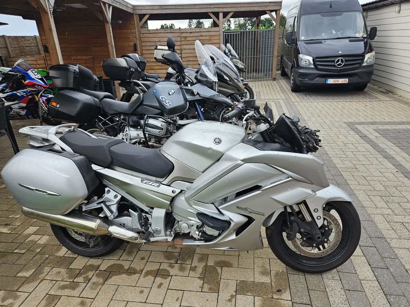 Yamaha FJR 1300 AE Argent - 1