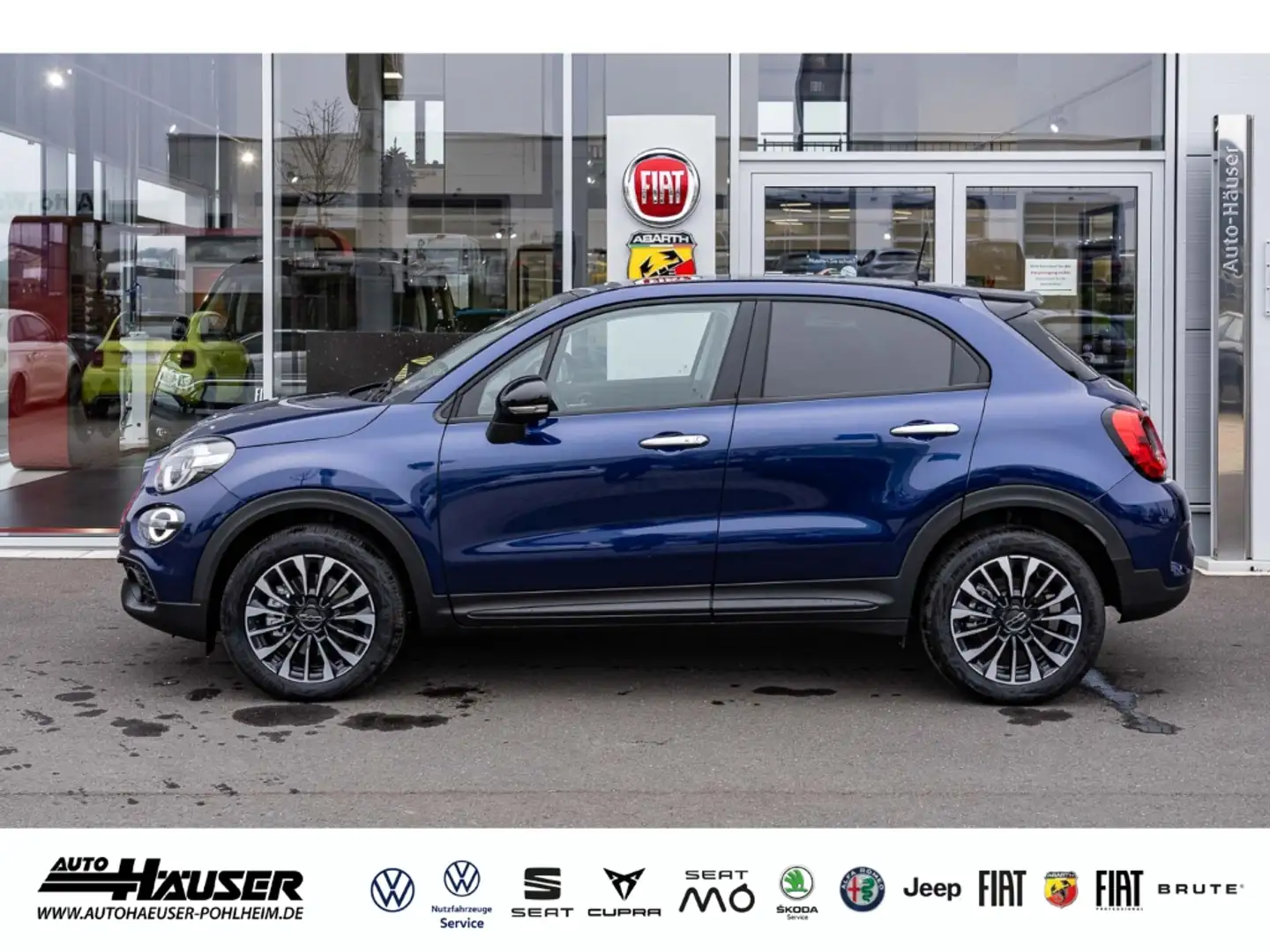 Fiat 500X MY23 Hybrid 1.5 GSE TECH STYLE KOMFORT NAVI KAMERA Blau - 2