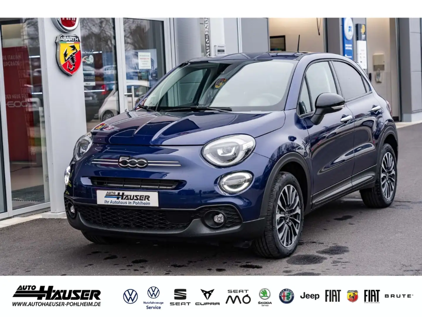 Fiat 500X MY23 Hybrid 1.5 GSE TECH STYLE KOMFORT NAVI KAMERA Blau - 1