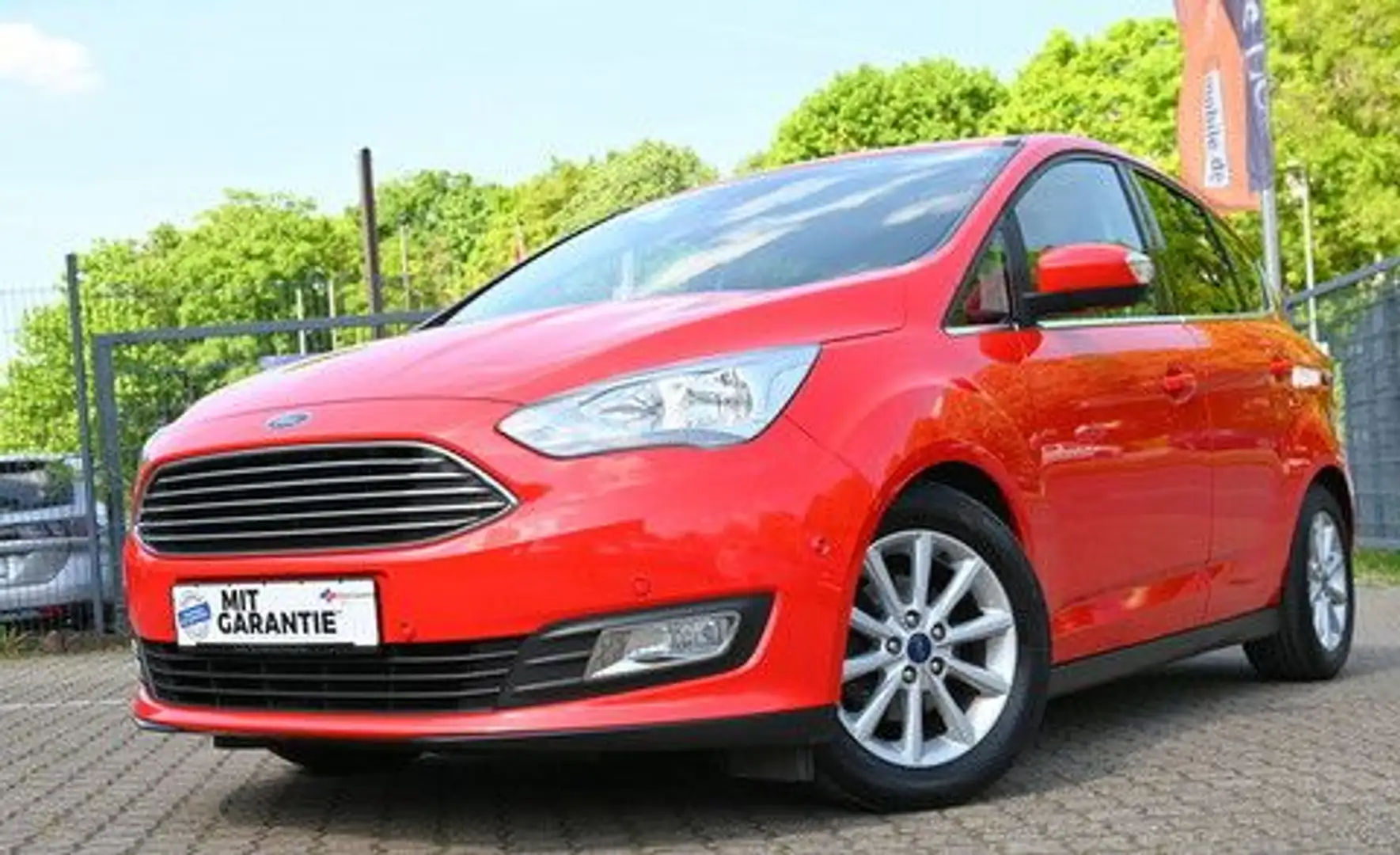 Ford C-Max 1.5 TDCi Titanium Navi Sitzhz. Automatik Rot - 1