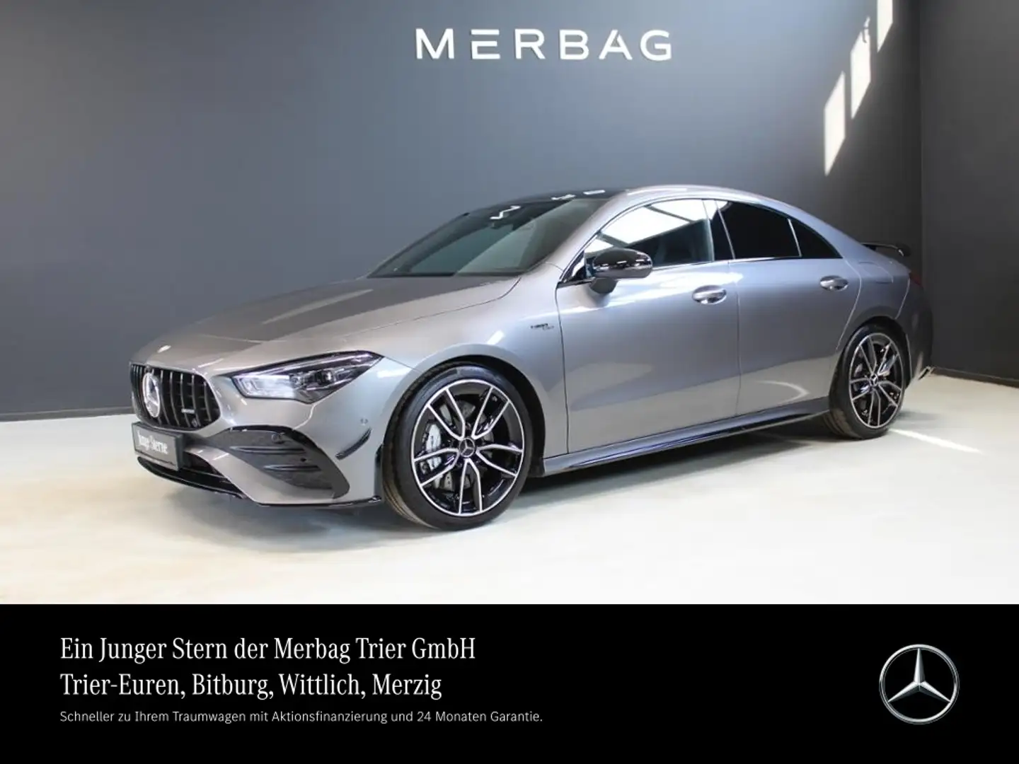 Mercedes-Benz CLA 35 AMG AMG CLA 35 4M *AERO PLUS Night II Pano 19" Beam Grau - 1