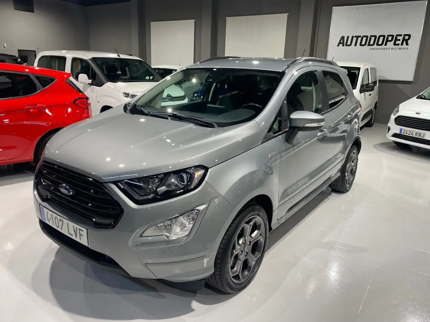 Ford EcoSport 1.0 EcoBoost ST Line 125 Gris - 2