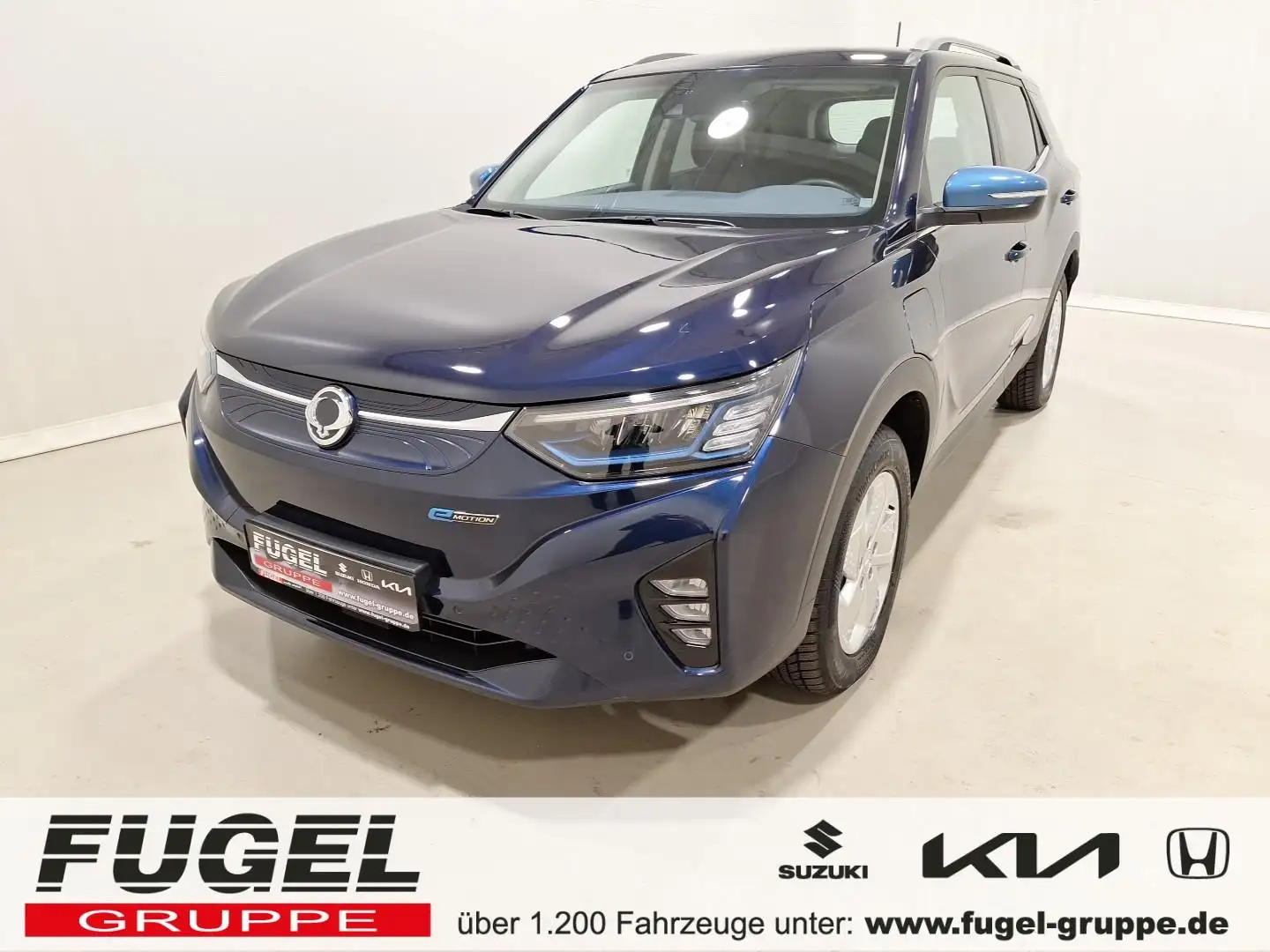 SsangYong Korando E-Motion Elektrisch Titanium 2WD Navi|ACC|Leder|vi Blau - 1