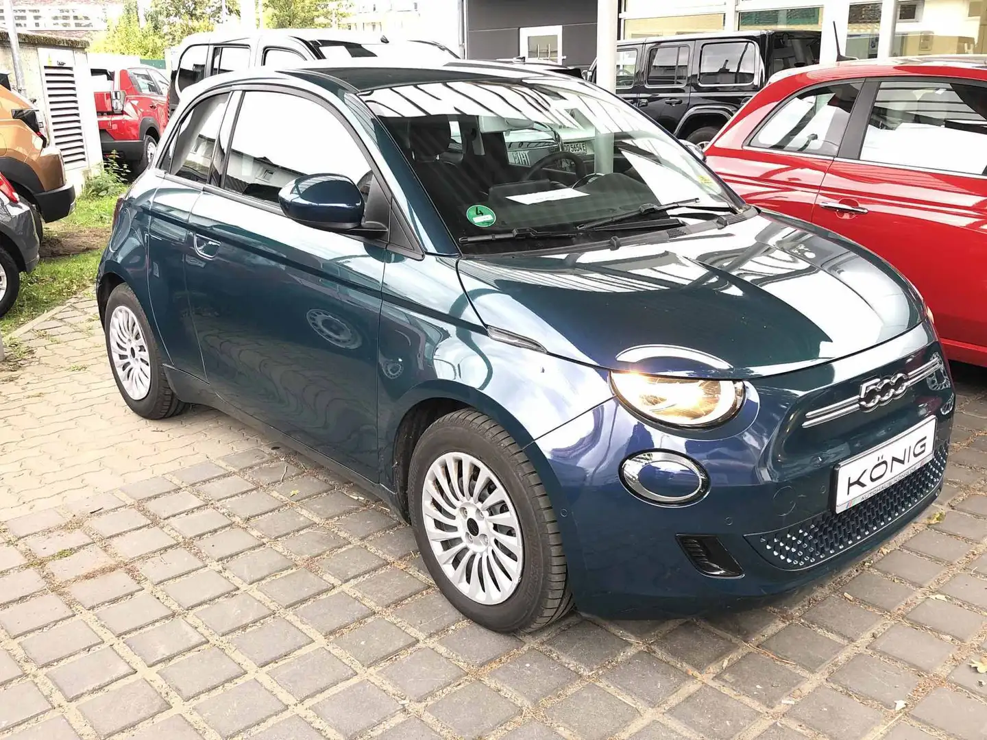 Fiat 500e 3+1 42 kWh  Klimaautomatik*Sitzheizung*PDC Vert - 2