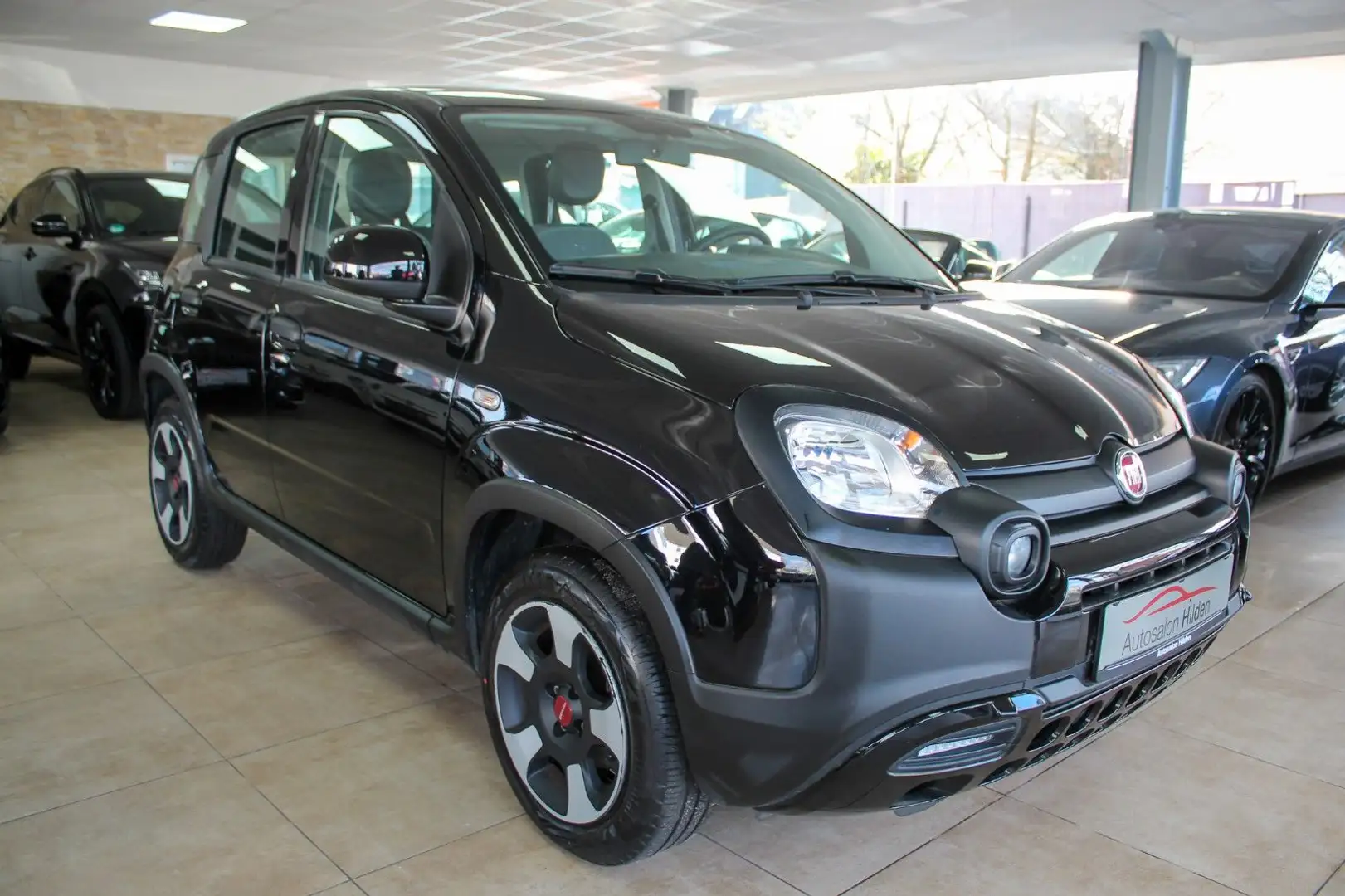 Fiat Panda City Plus 1.0 Klima Radio 1.Hand TÜV neu Schwarz - 1