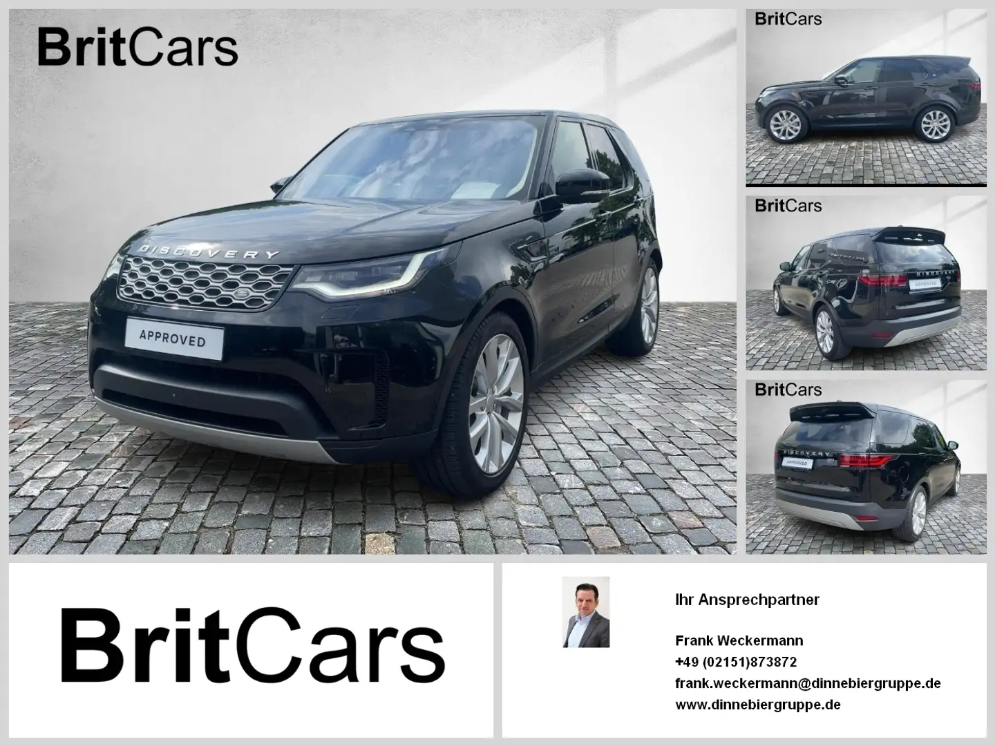 Land Rover Discovery 3.0 Diesel D250 SE Pano Stand Hz. Noir - 1