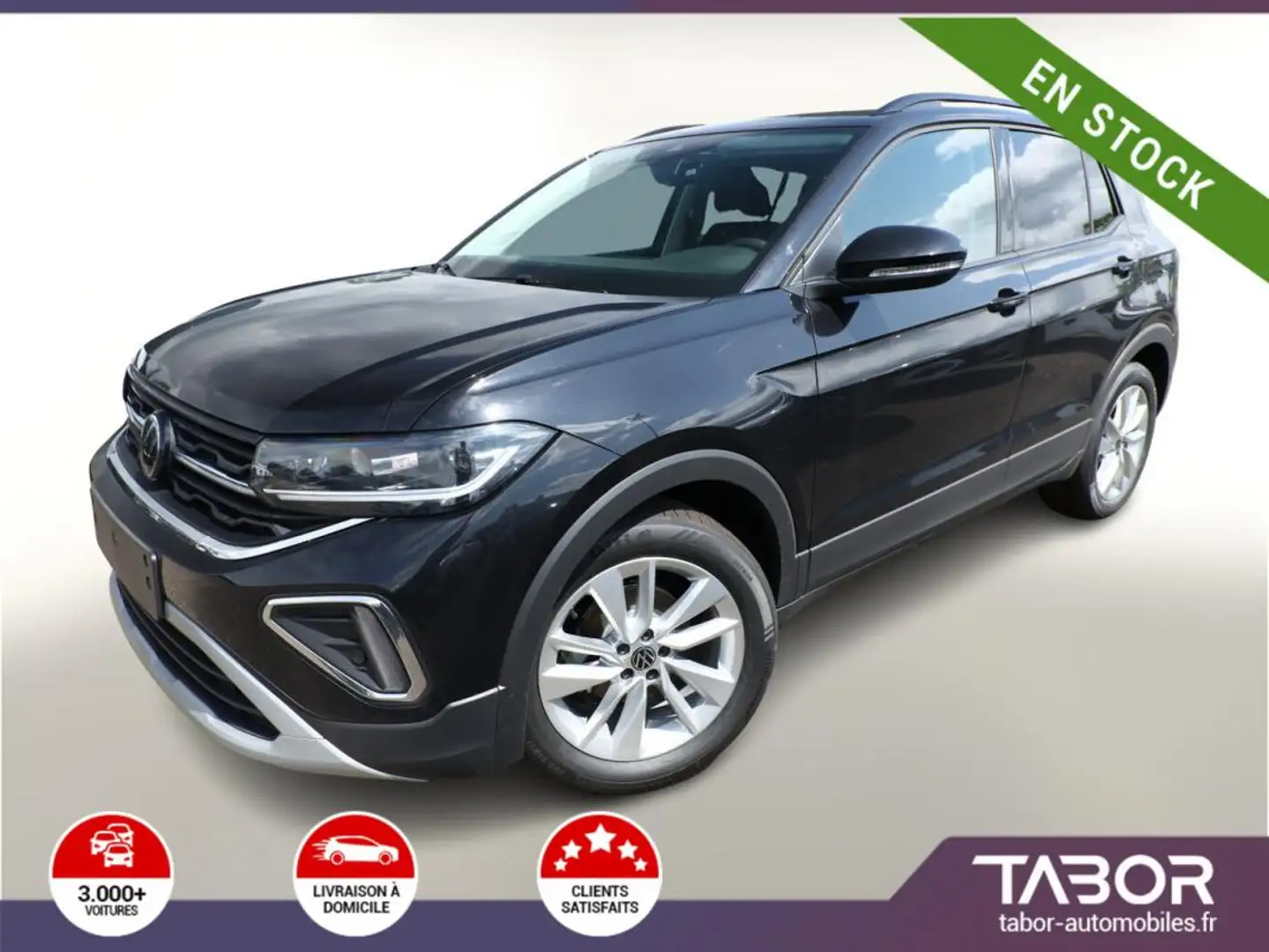 Volkswagen T-Cross 1.0 TSI 116 DSG IQ.Light 17p Noir - 1