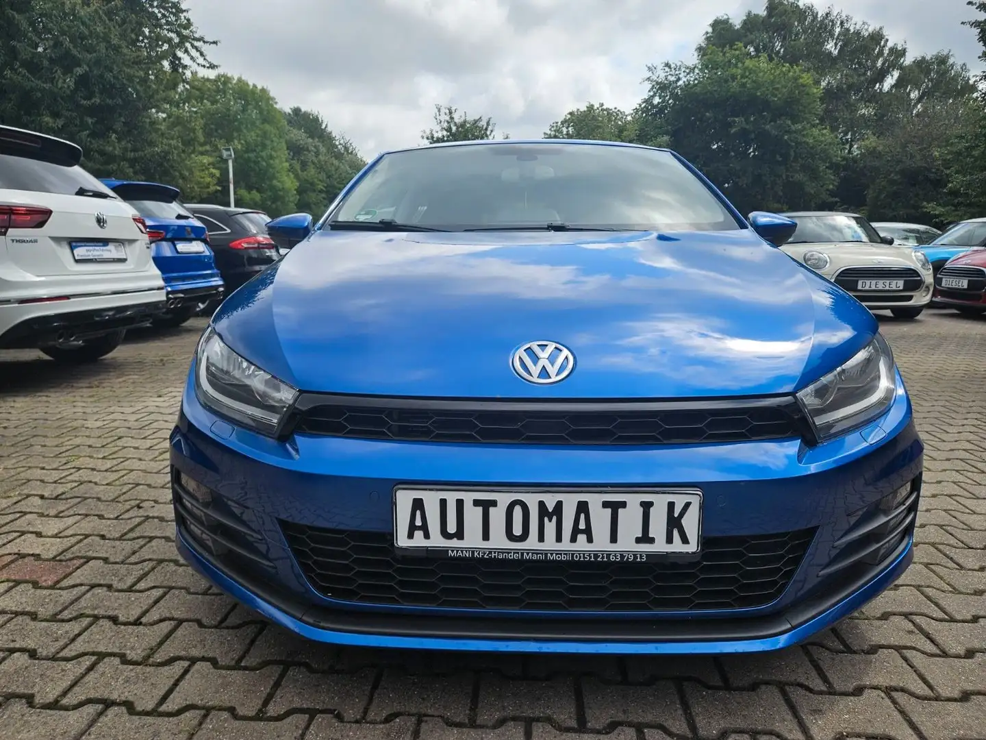 Volkswagen Scirocco /Automatik/Navi/ Blu/Azzurro - 2