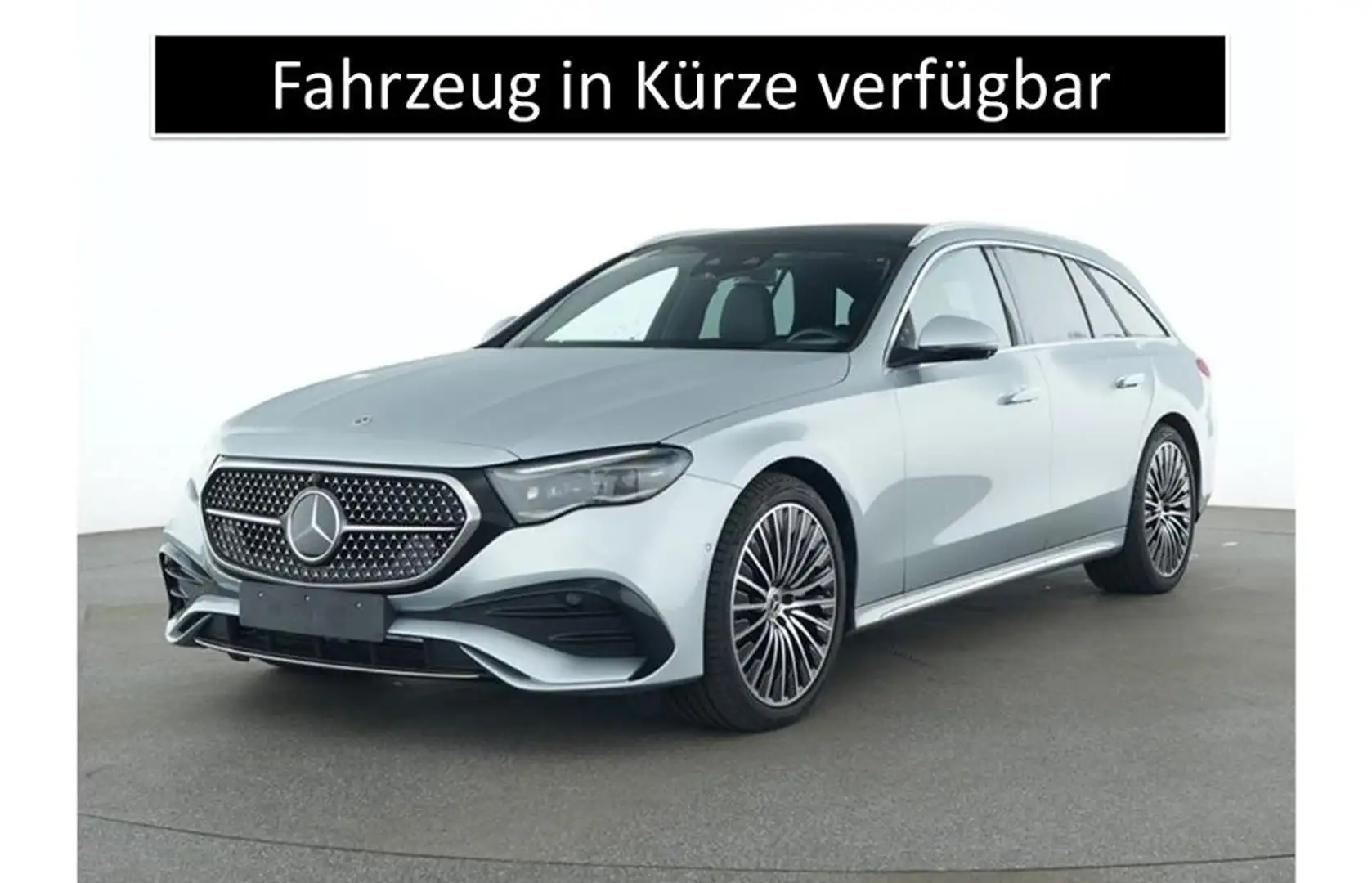 Mercedes-Benz E 450 4M T AMG/PANO/HEADUP/DISTRONIC/AHK/360 Silber - 1