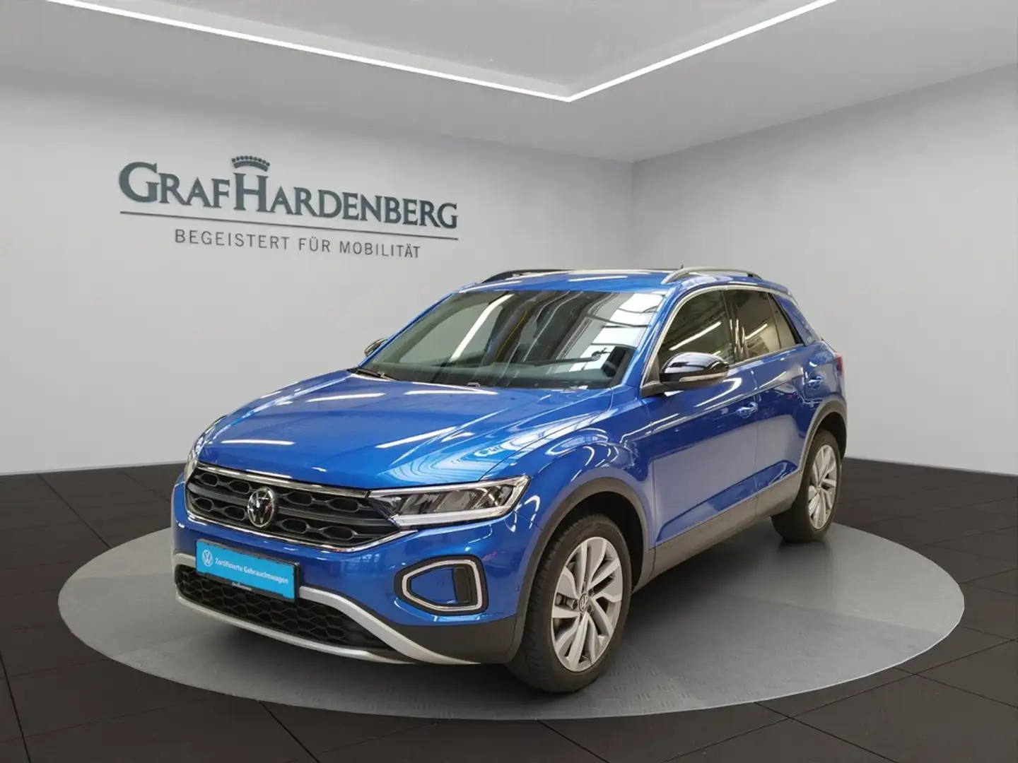 Volkswagen T-Roc 2.0 TDI Life ACC LED Navi Blau - 1