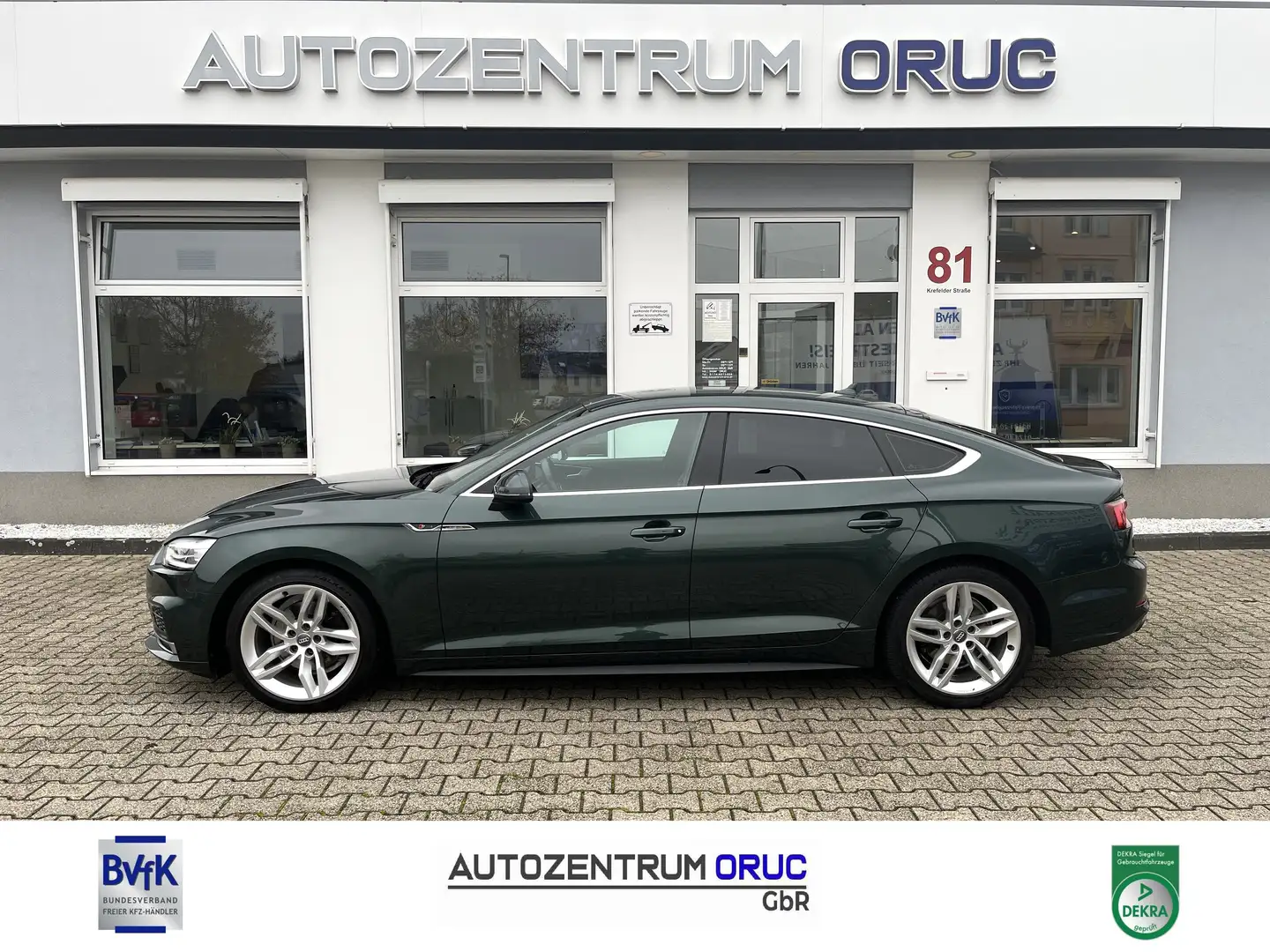 Audi A5 2.0 TFSI Sportback S line*Xenon*Navi*Leder* Vert - 1
