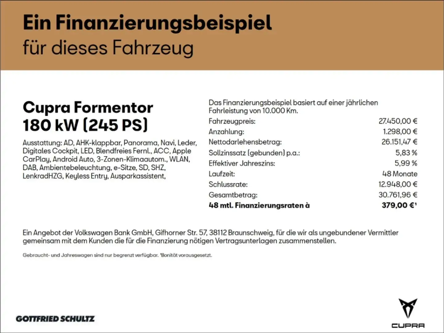 CUPRA Formentor VZ HYBRID AHK PANORAMA SITZHEIZUNG EINPARKHILFE Blauw - 2