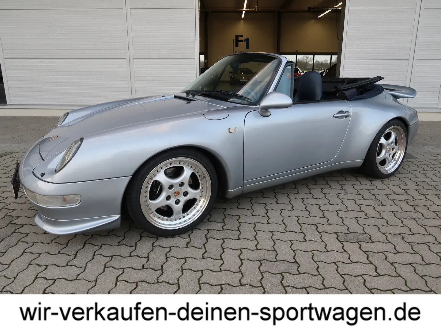 Porsche 993 Carrera Cabriolet LM 18´ GW-Fahrwerk top Zust. Plateado - 2
