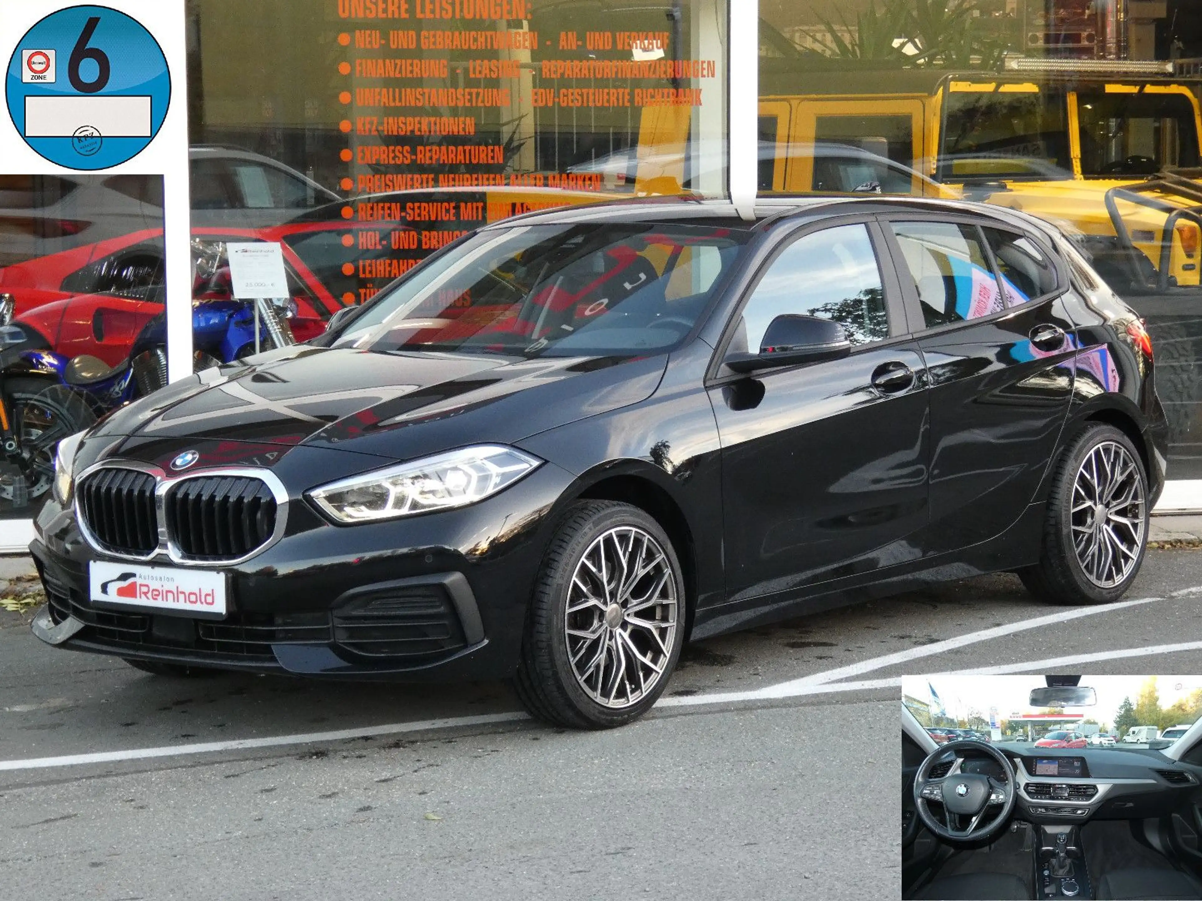 BMW 118 i Advantage 18" LED FLA NAVI DAB SHZ PDC v+h