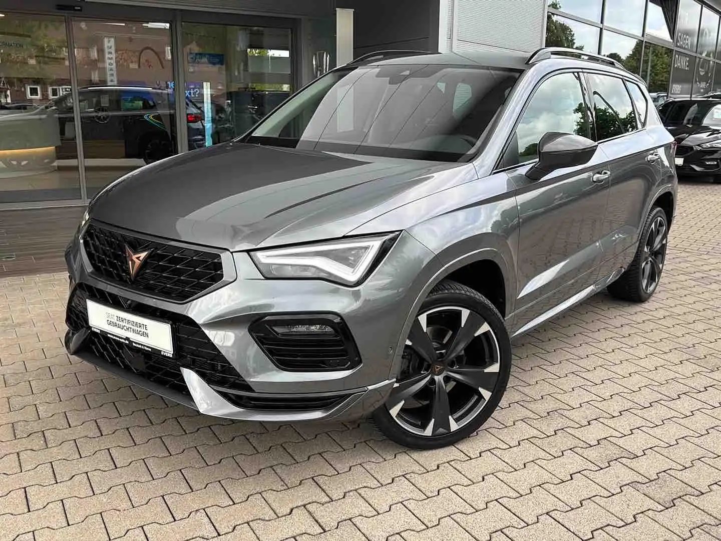 CUPRA Ateca 1.5 TSI DSG NAVI AHK TOTW. KAMERA ALLWETTER Grau - 2
