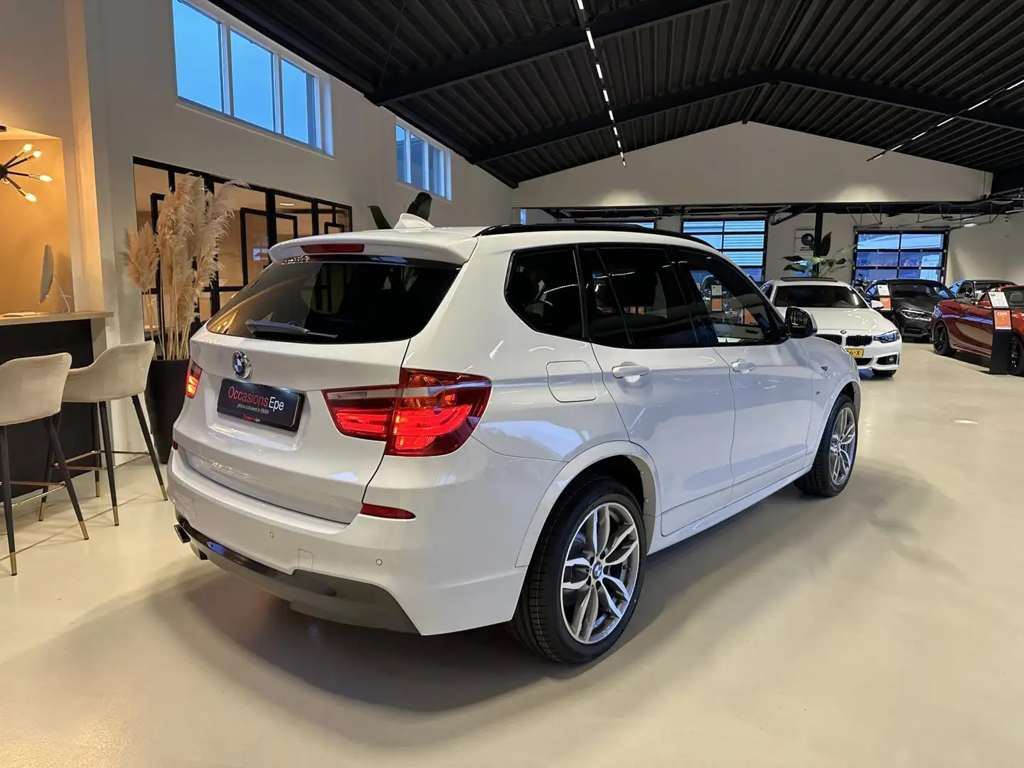 BMW X3 Xdrive 20i M-Sport Shadowline Panoramadak Camera Fehér - 2