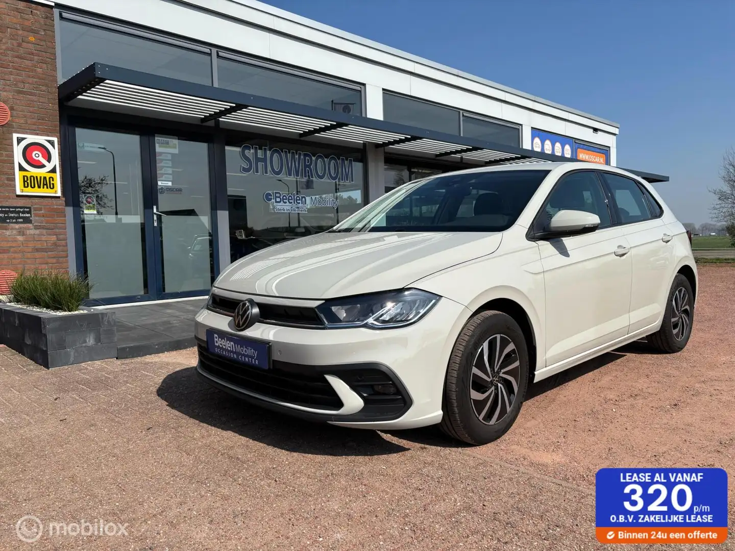 Volkswagen Polo 1.0 TSI Life Cruise LMV Airco Automaat Grijs - 1
