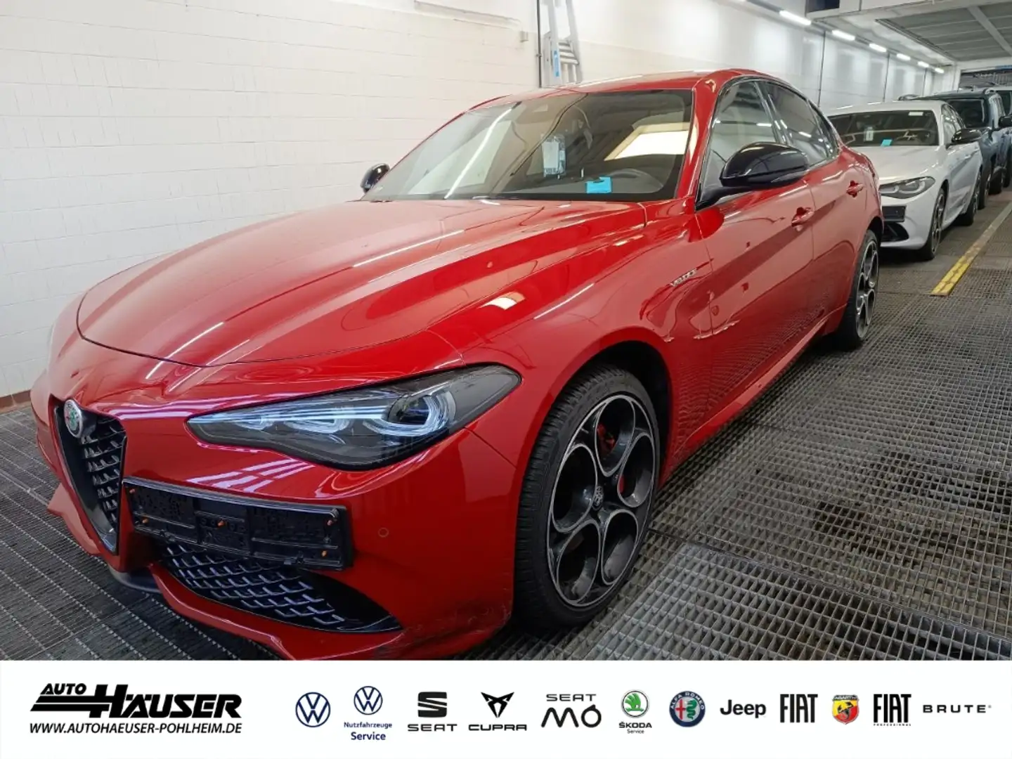 Alfa Romeo Giulia MY24 Veloce 2.0 Turbo Q4 HARMAN-KARDON MEMORY NAV Rouge - 1