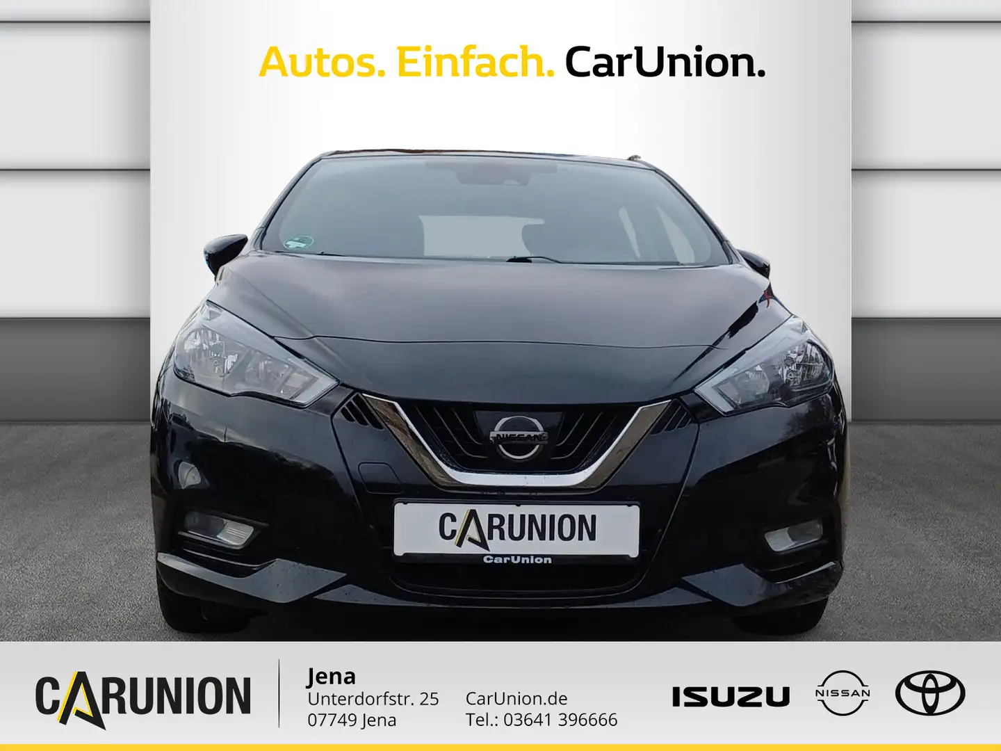 Nissan Micra 1,0 IG-T N-WAY Navi*SH*PDC Noir - 2