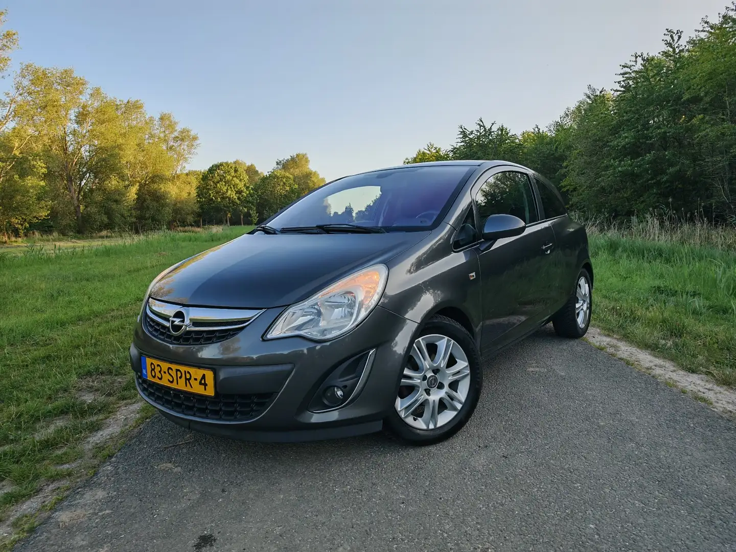 Opel Corsa 1.4 16V Cosmo Grijs - 1