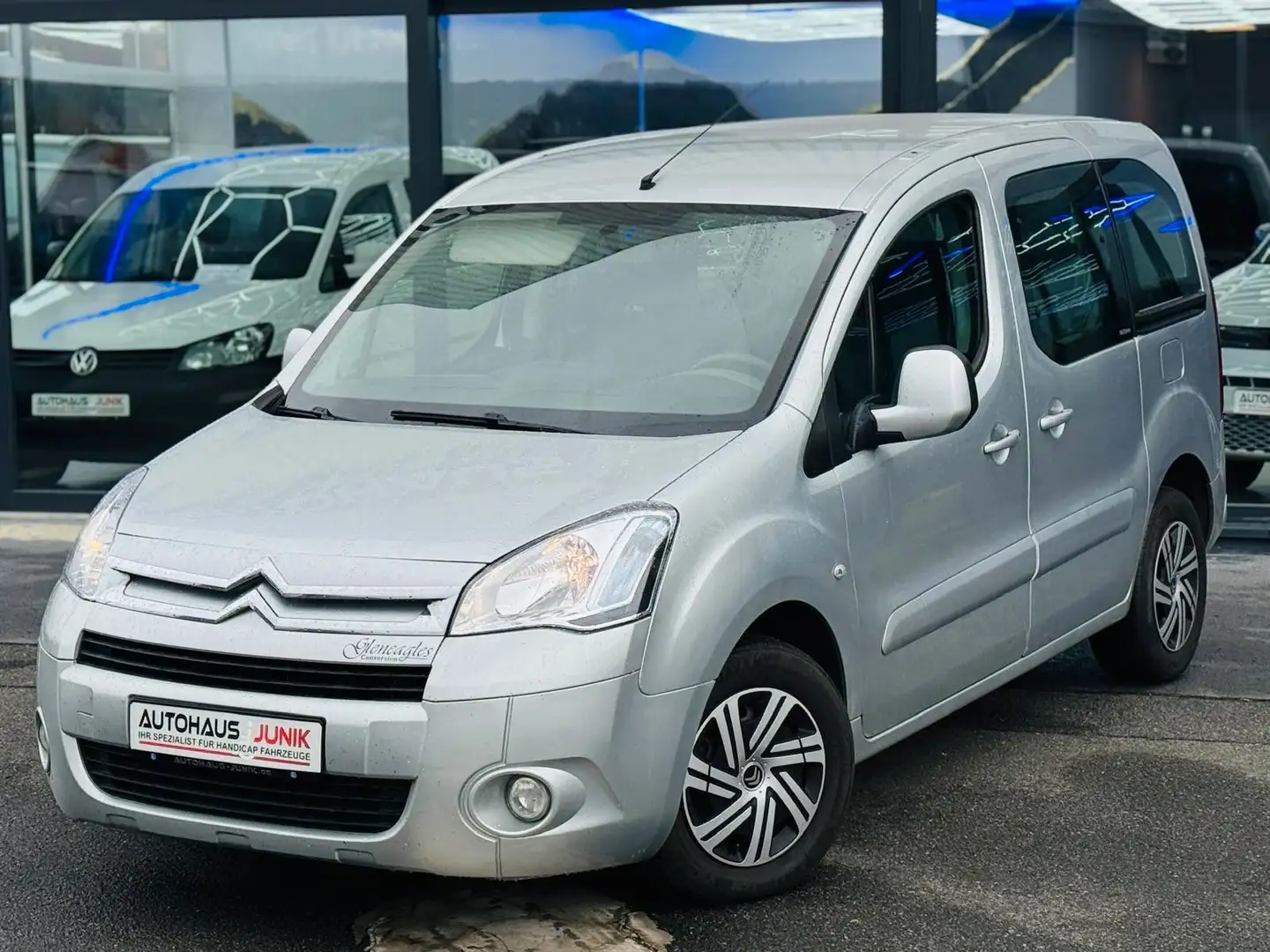 Citroen Berlingo -Behindertengerecht-Rampe-Automatik Silber - 2