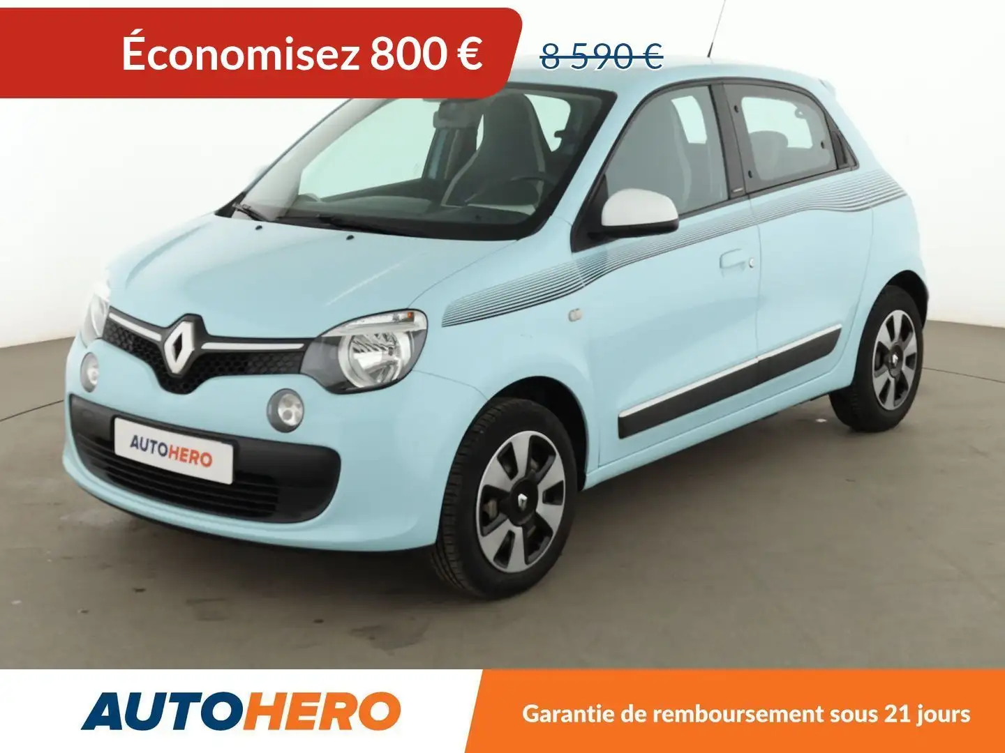 Renault Twingo 1.0 SCe Limited Bleu - 1
