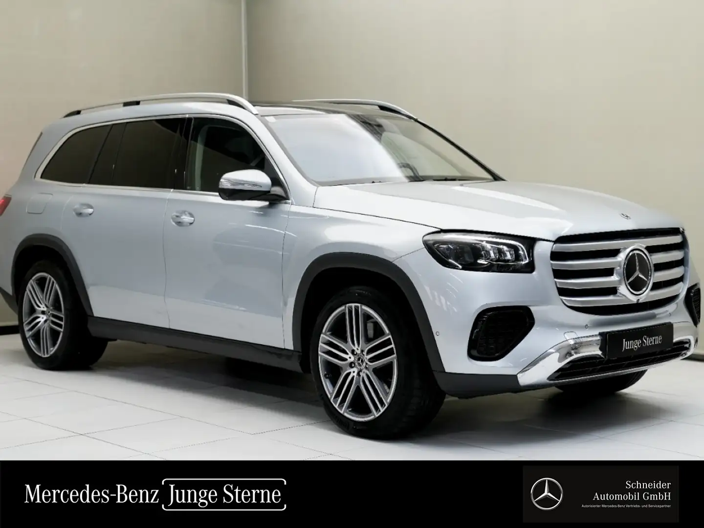 Mercedes-Benz GLS 350 d 4MATIC ACC Navi ParkAss. SpurH Pano Argent - 1
