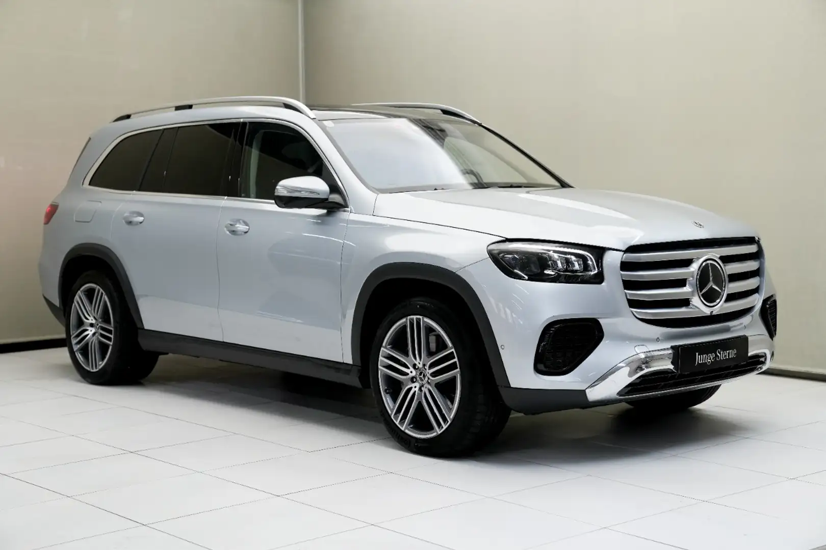 Mercedes-Benz GLS 350 d 4MATIC ACC Navi ParkAss. SpurH Pano Argent - 2