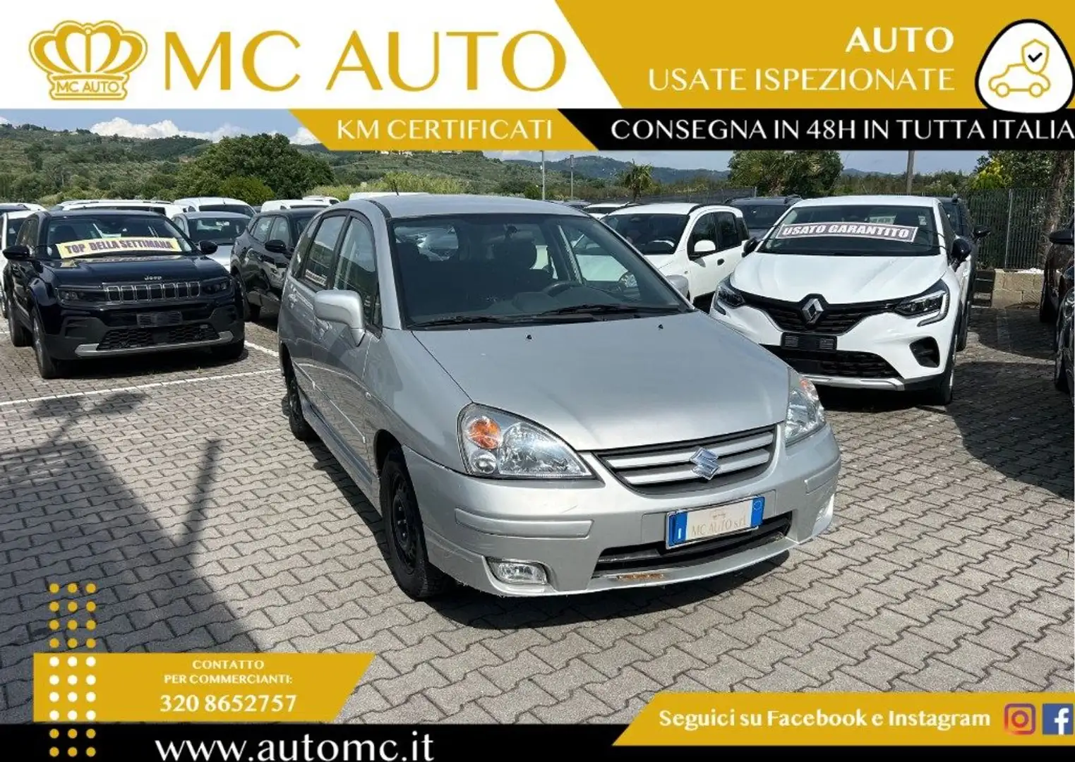 Suzuki Liana 1.6i 16V cat 4x4 Argent - 1