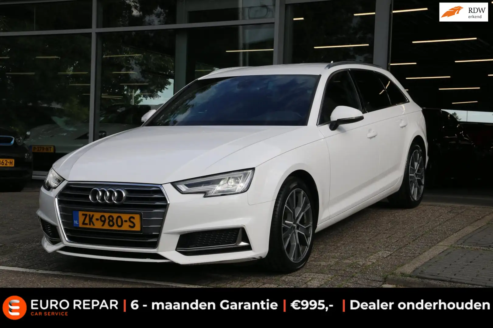 Audi A4 Avant 35 TFSI Sport Lease Edition NL-AUTO NAP AUTO Wit - 1