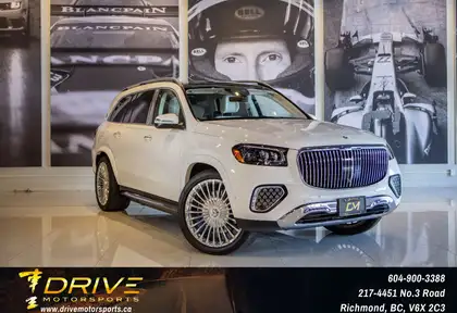White 2024 Mercedes-Benz GLS SUV / Crossover All-Wheel Drive 9-Speed Automatic