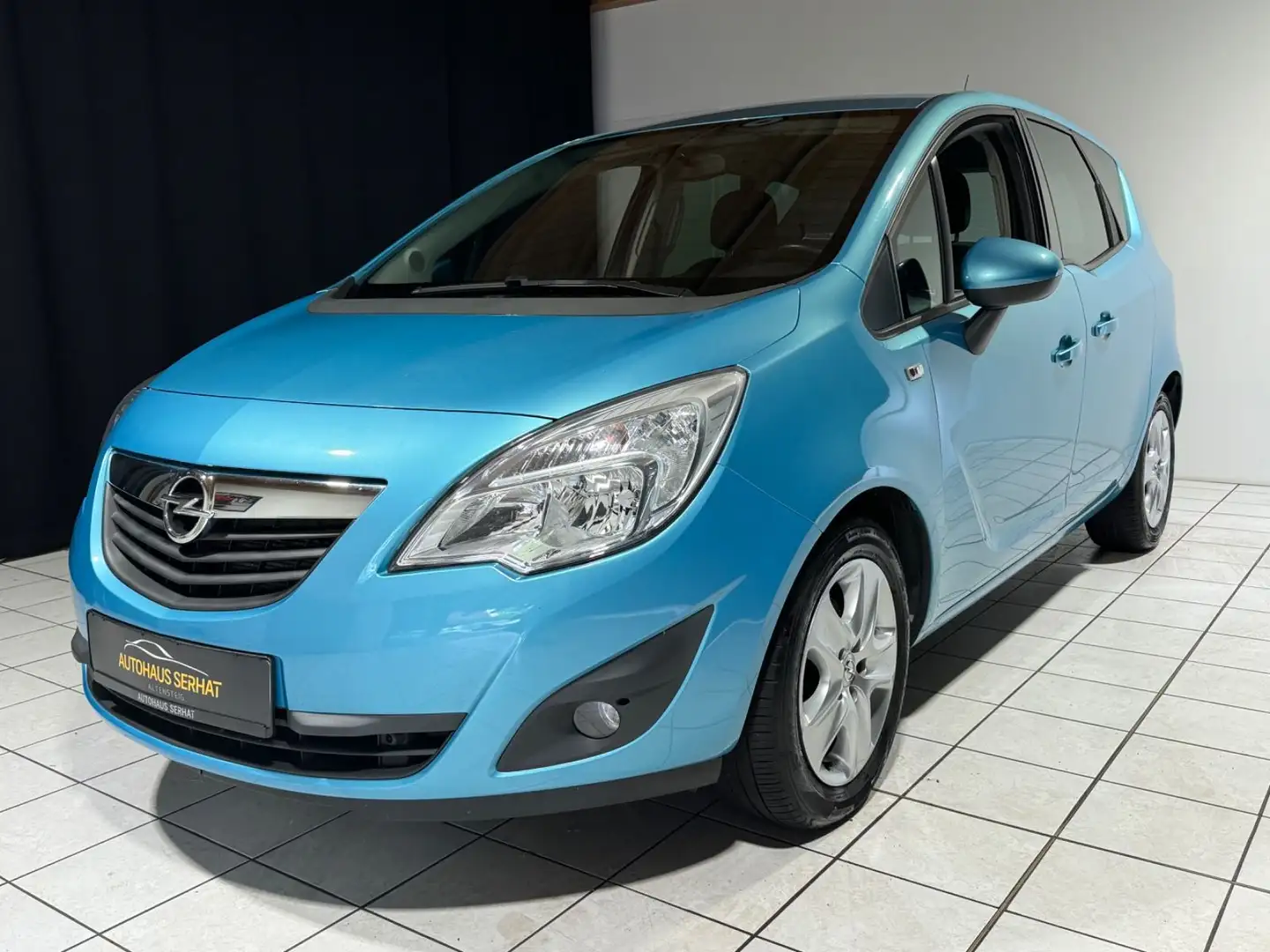 Opel Meriva Design Edition *PDC*TEMP*MFL*KLIMA* Blau - 1