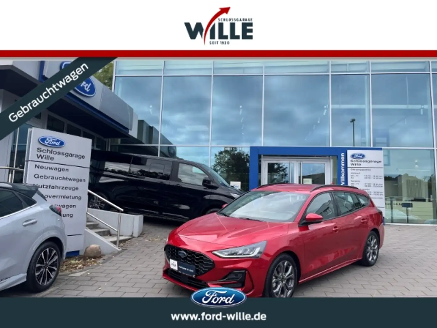 Ford Focus ST-Line AHK Fahrerassistenz-/Winter-Paket/Kamera Rosso - 1