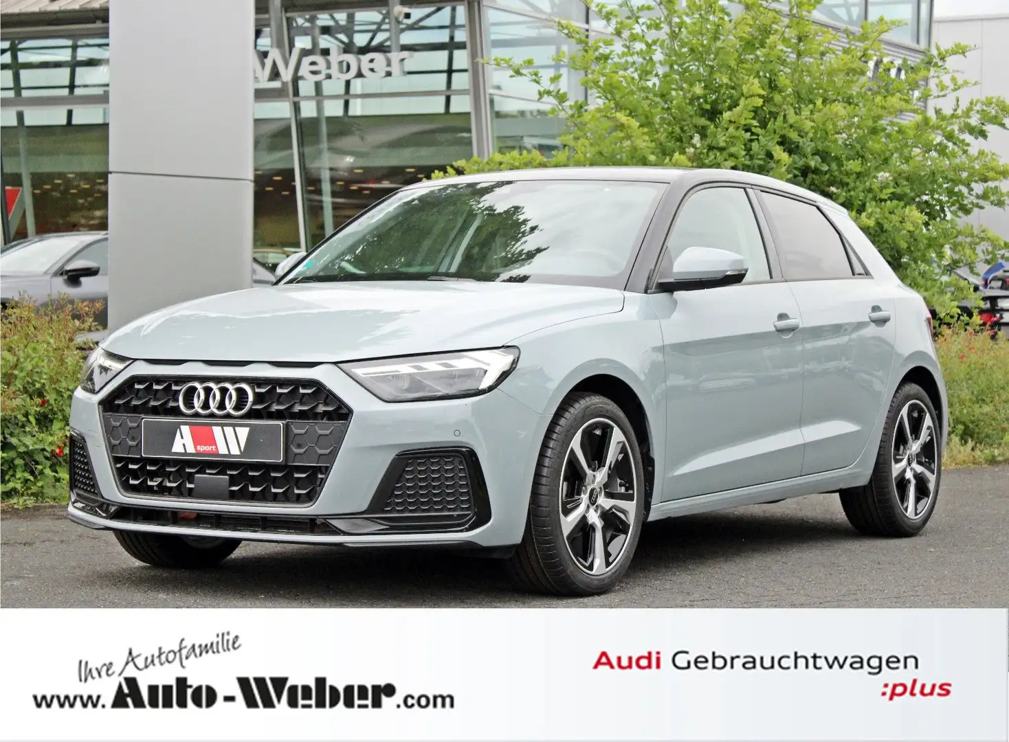 Audi A1 Sportback 25TFSI S-tronic BLACK NAVI+ LED VC Grau - 1