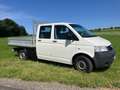 Volkswagen T5 Transporter Transporter T5 Doka Pritsche 2,5 TDi Weiß - thumbnail 2