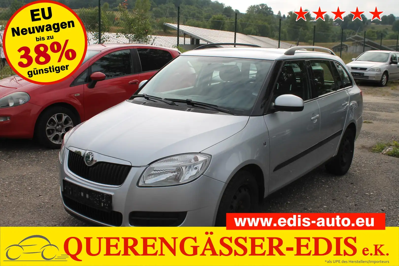 Skoda Fabia 1.4 16V "Ambiente" 63 kW (86 PS), Schalt. 5-Gan... Silber - 1