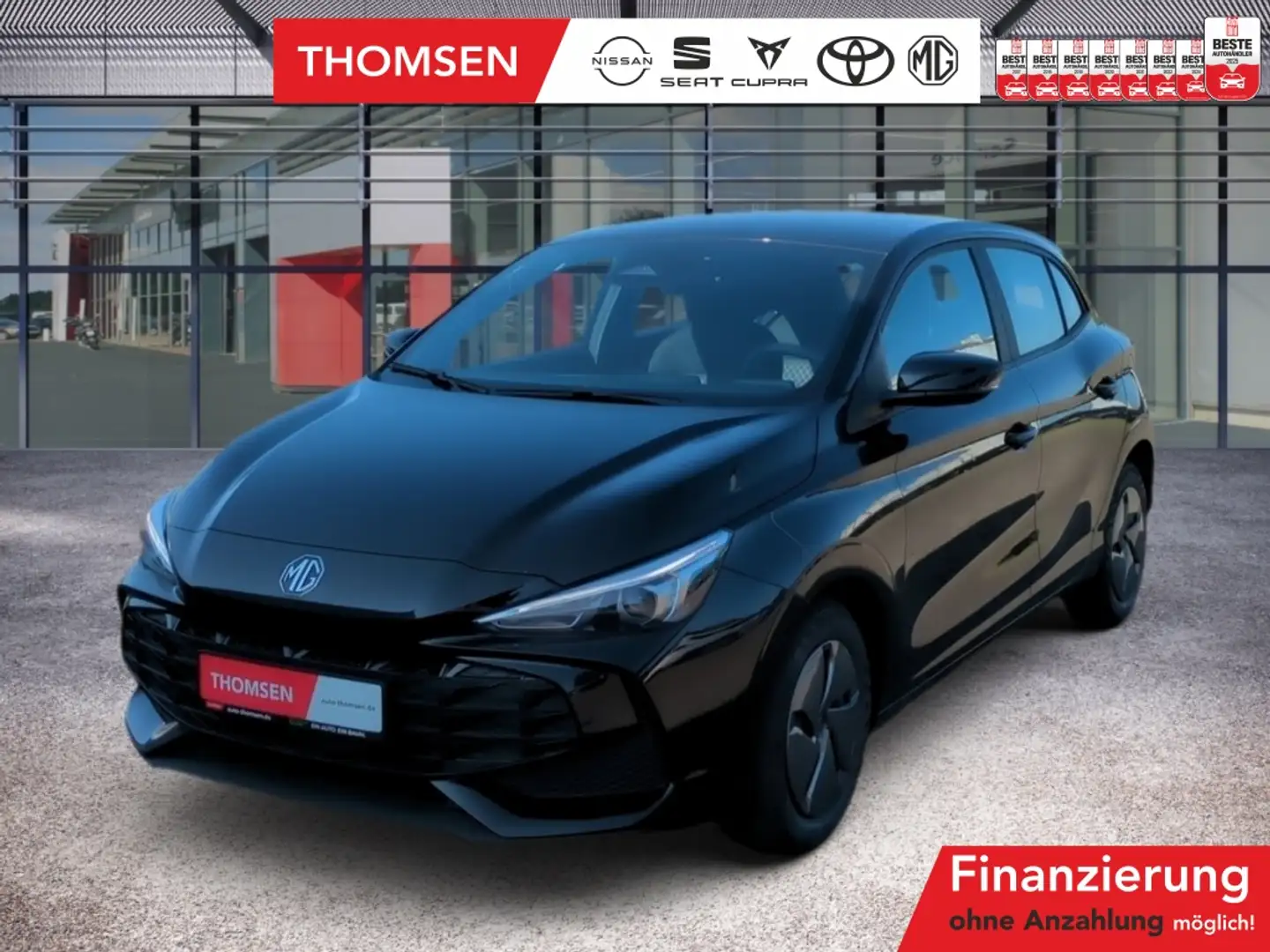 MG MG3 Standard 116PS Rückfahrkamera Dual Screen Zwart - 1